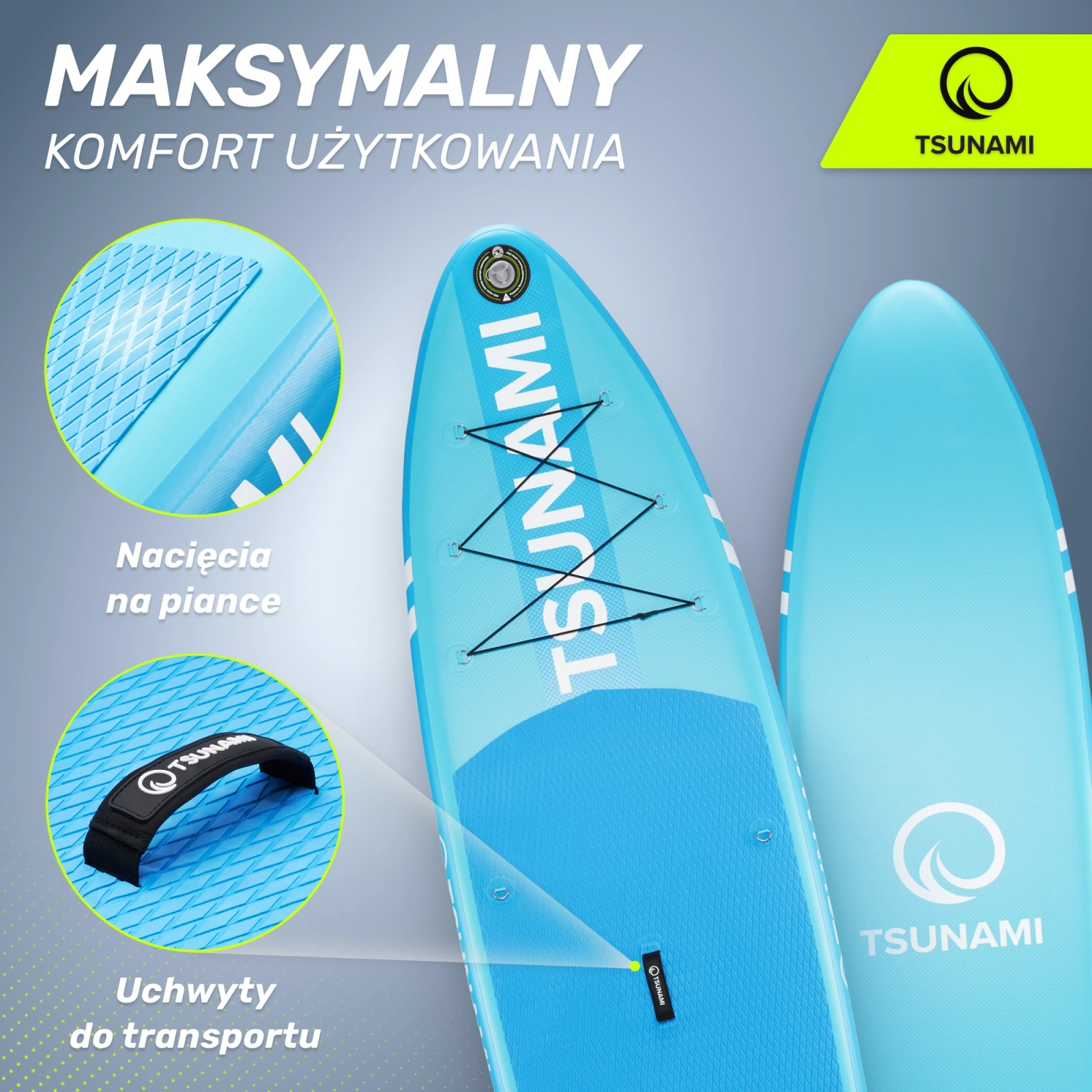 Deska SUP  paddle board 350 cm T04