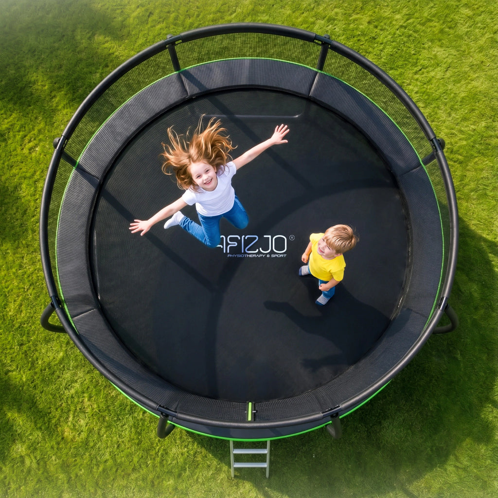 Trampolina ogrodowa dla dzieci PRO 374 cm 12FT