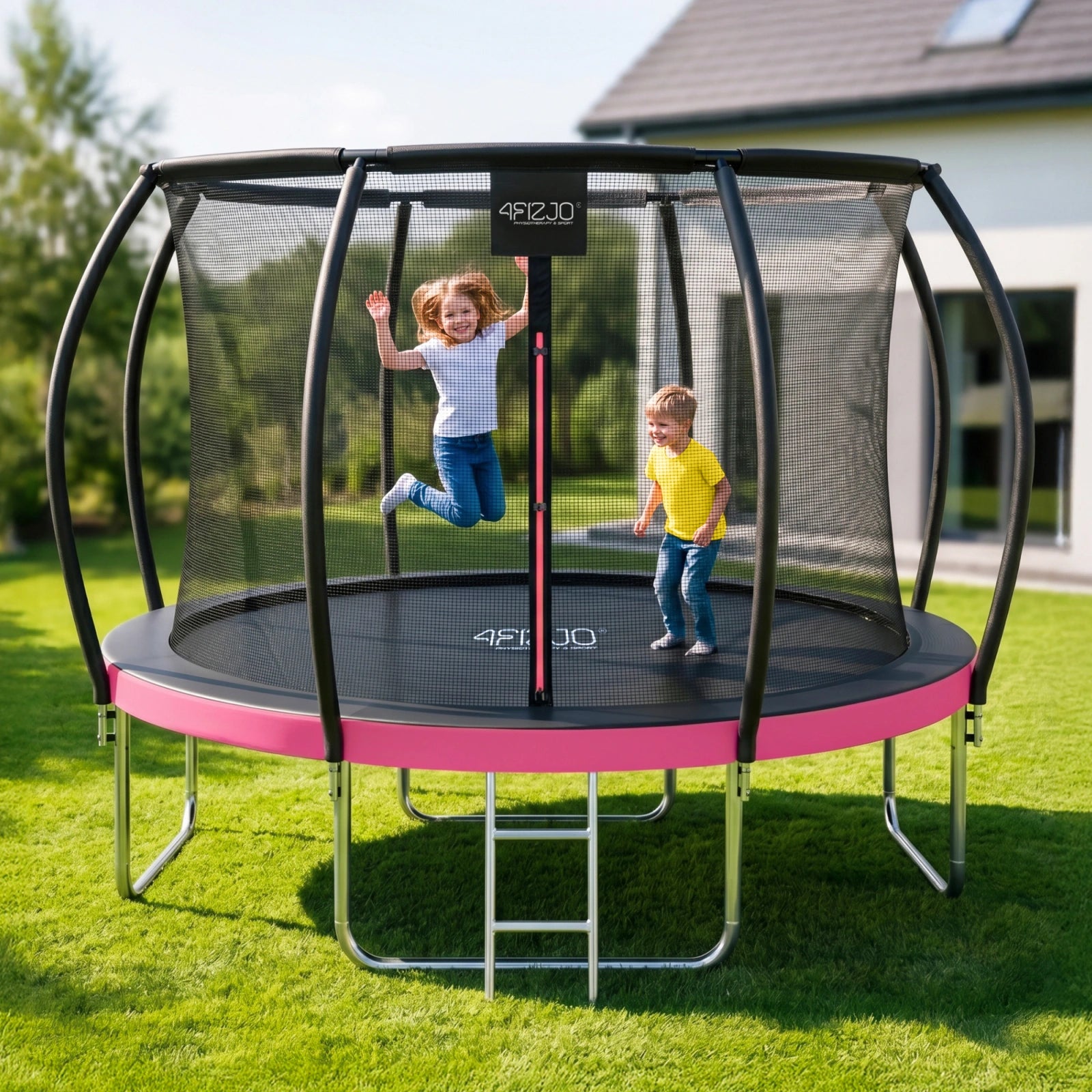 Trampolina ogrodowa dla dzieci PRO 366 cm 12FT