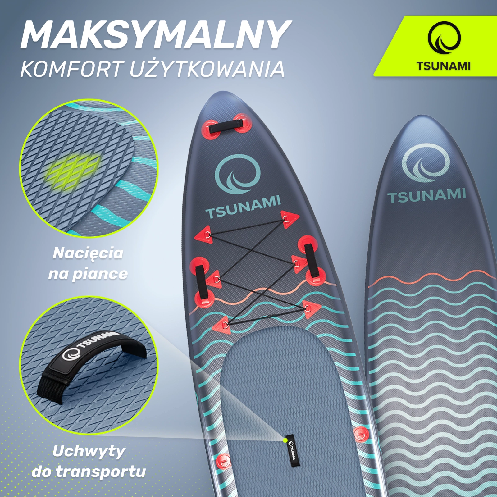 Deska SUP  paddle board 320 cm T02