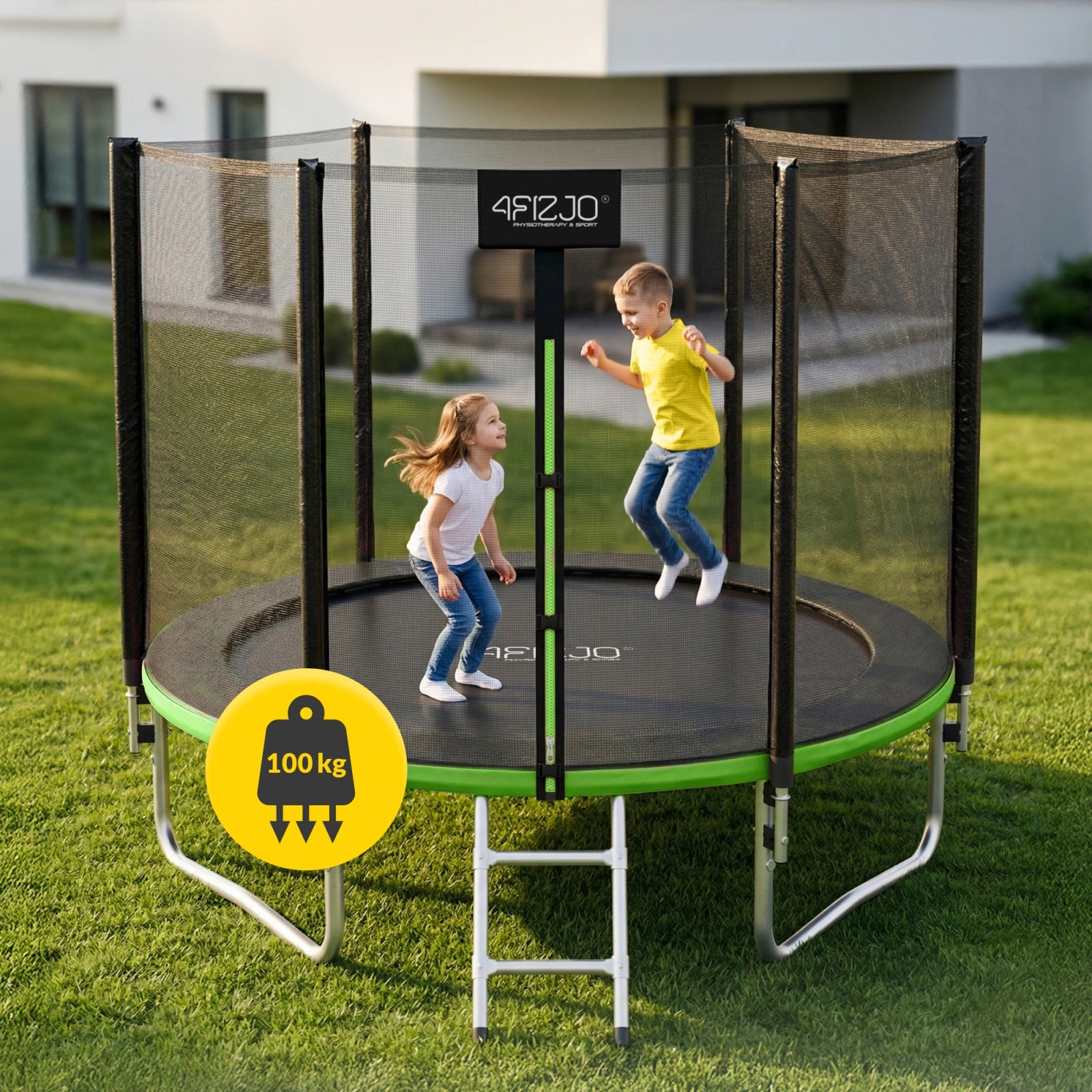 Trampolina ogrodowa dla dzieci CLASSIC 252cm 8FT