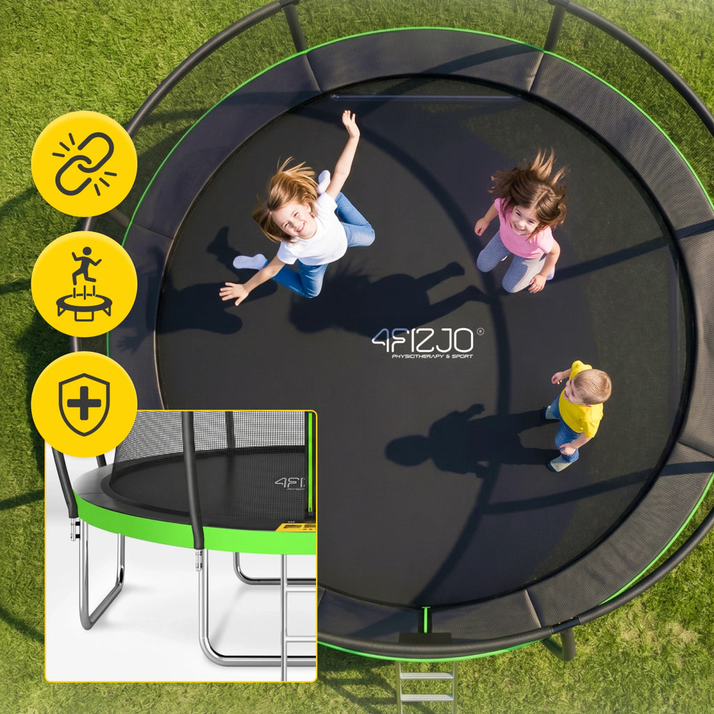 Trampolina ogrodowa dla dzieci PRO 435cm 14FT