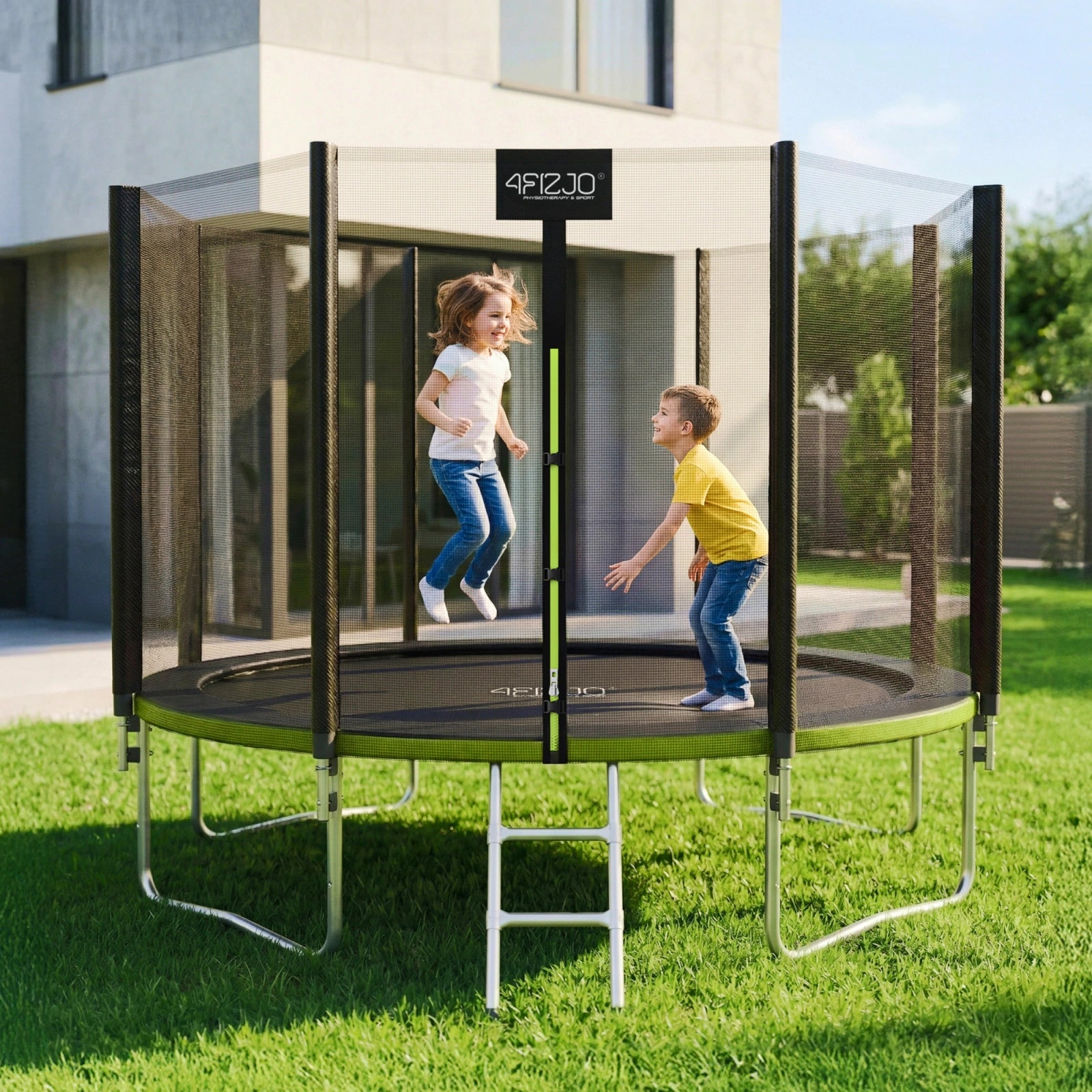 Trampolina ogrodowa dla dzieci CLASSIC 374 cm 12FT