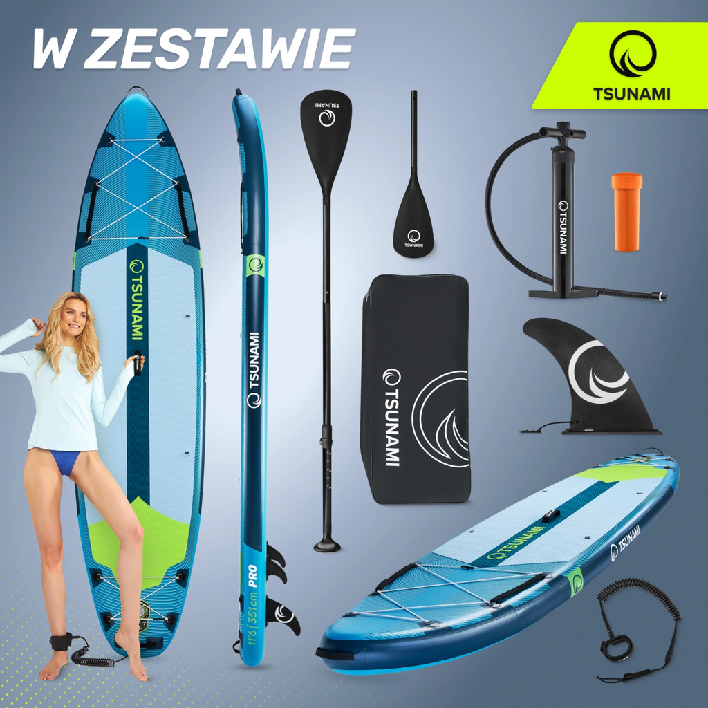 Deska SUP PRO  paddle board 350 cm T14