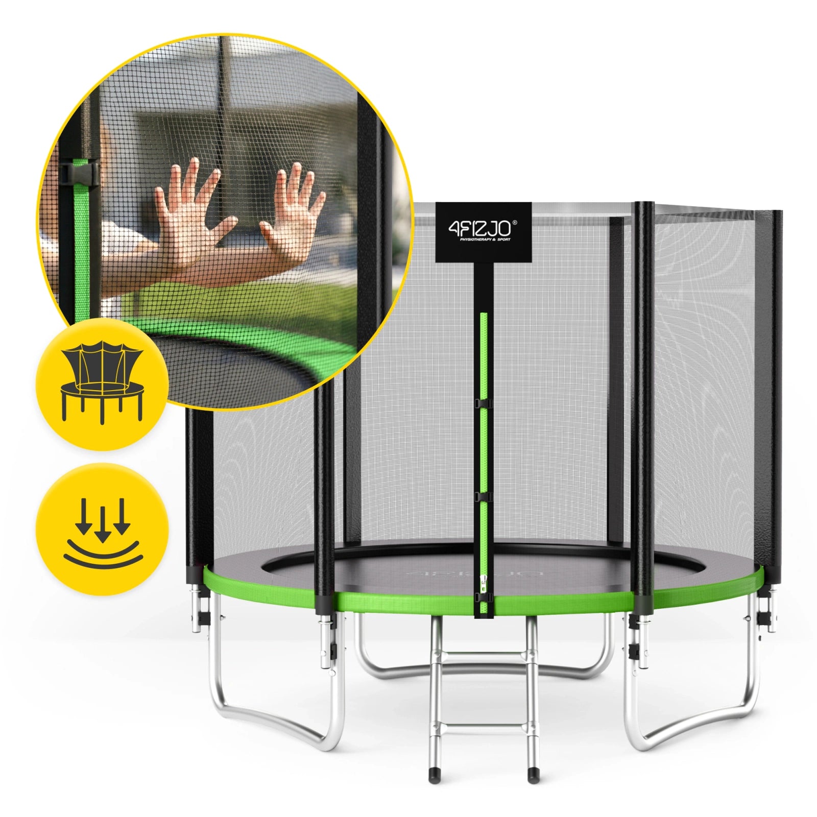 Trampolina ogrodowa dla dzieci CLASSIC 252cm 8FT