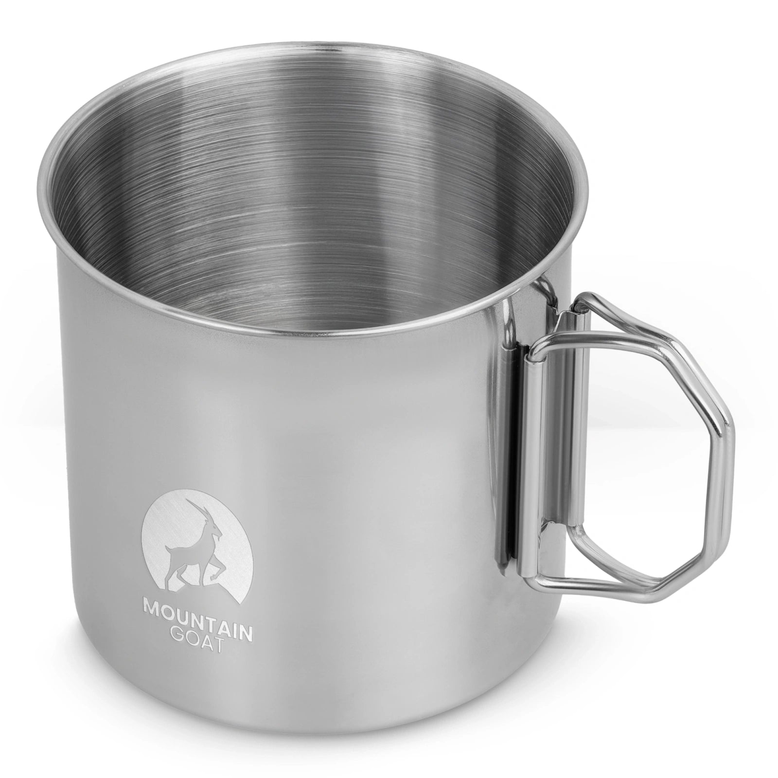 Stalowy kubek turystyczny  500 ml