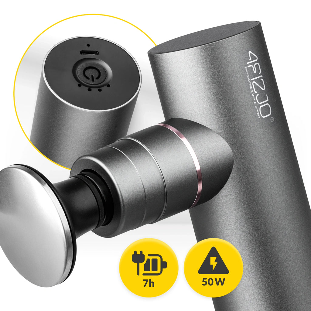 Pistolet do masażu MASSAGE GUN Heat & Go - masażer pleców, karku i mięśni