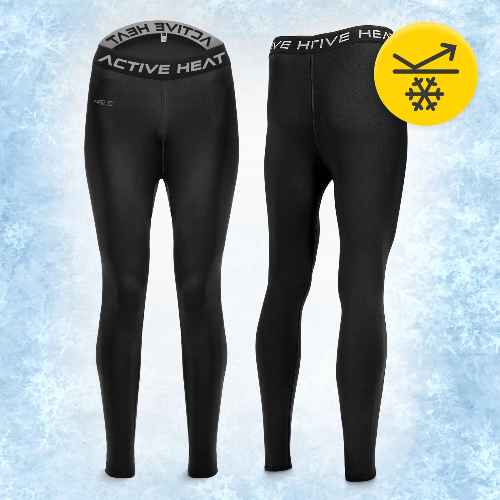 Bielizna termiczna unisex - zielony komplet koszulka + spodnie rozmiar XXL