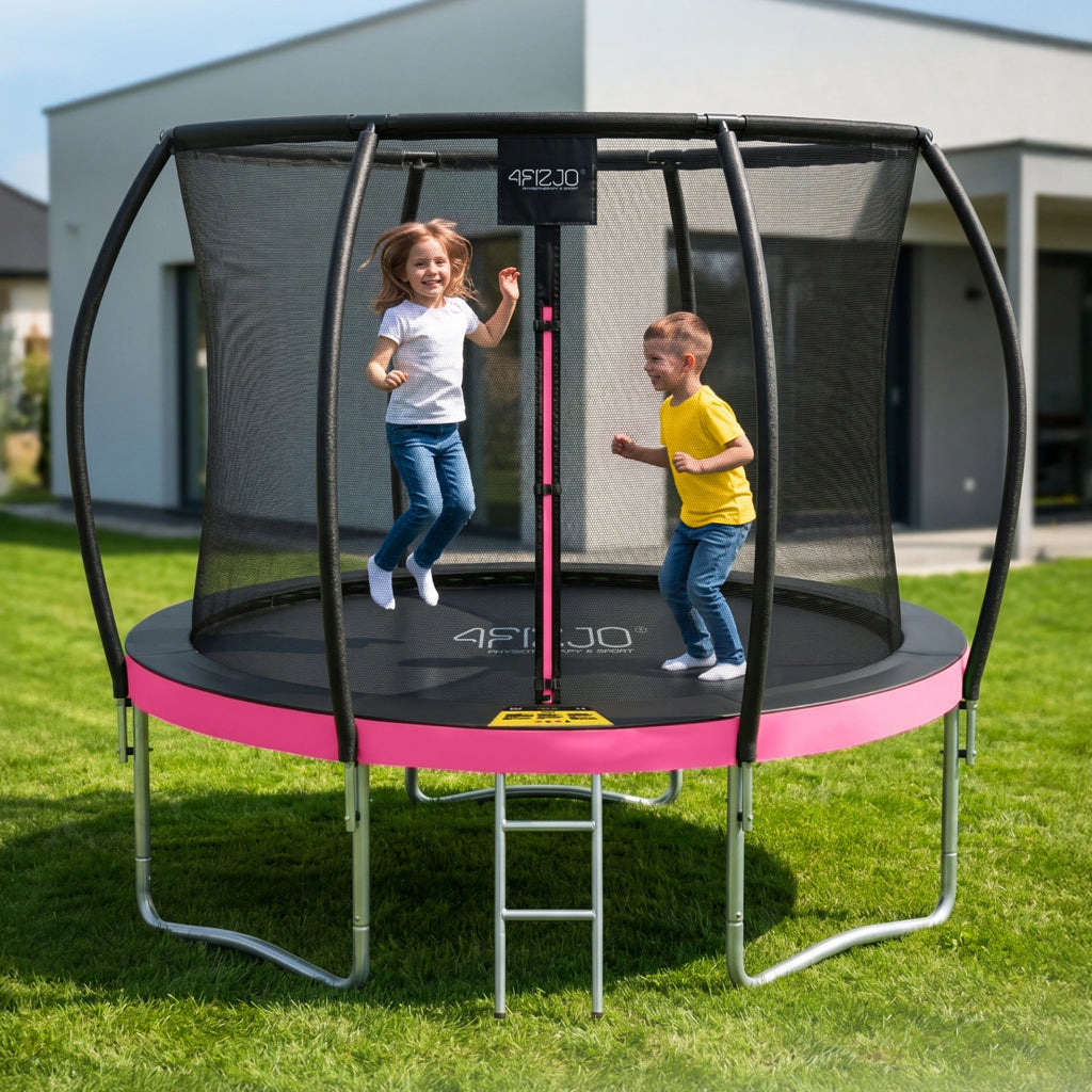 Trampolina ogrodowa dla dzieci PRO 252 cm 8FT