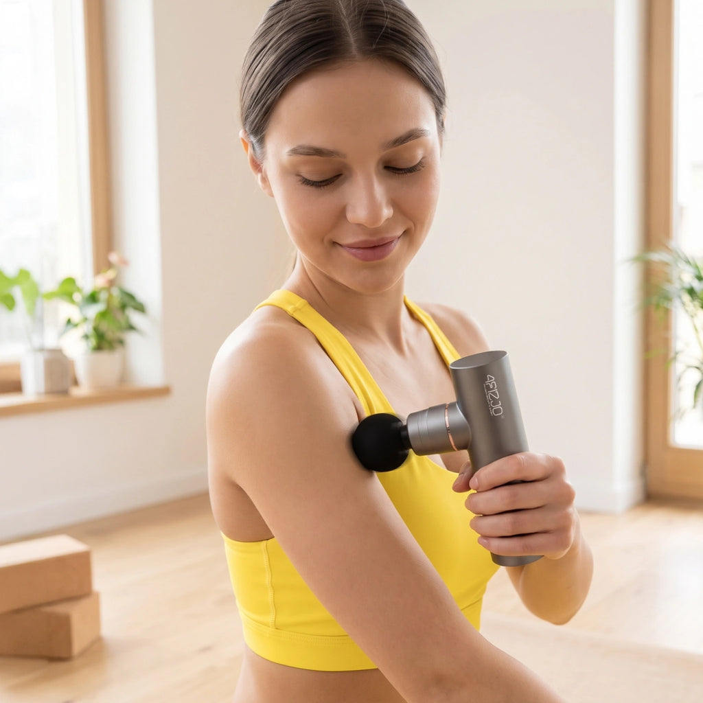 Pistolet do masażu MASSAGE GUN Heat & Go - masażer pleców, karku i mięśni