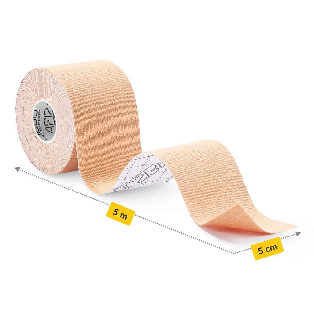 Taśma do kinesiotapingu 5 cm x 5 m