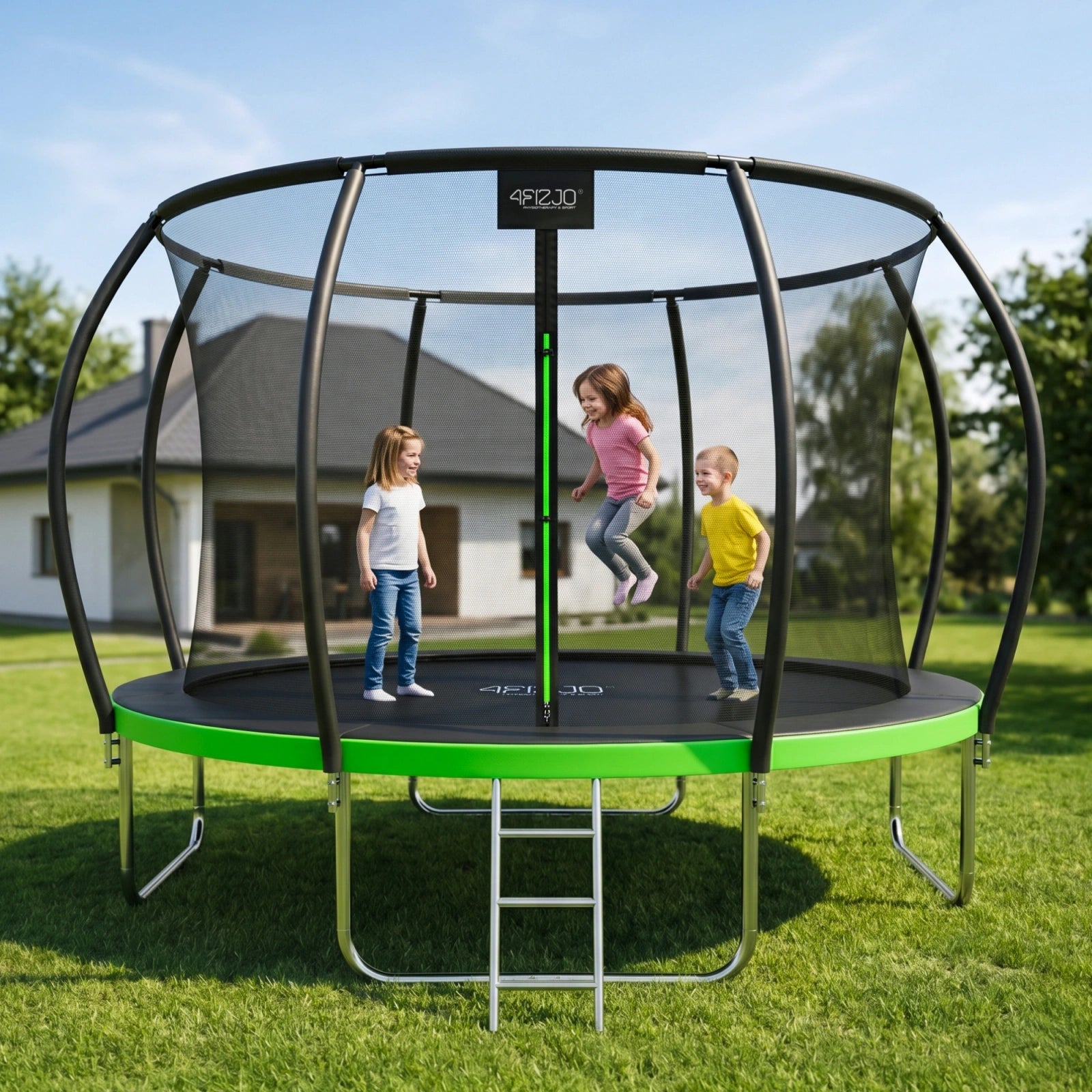 Trampolina ogrodowa dla dzieci PRO 435cm 14FT