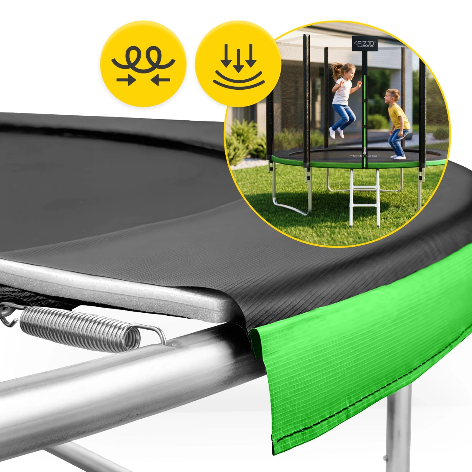 Trampolina ogrodowa dla dzieci CLASSIC 312 cm 10 FT