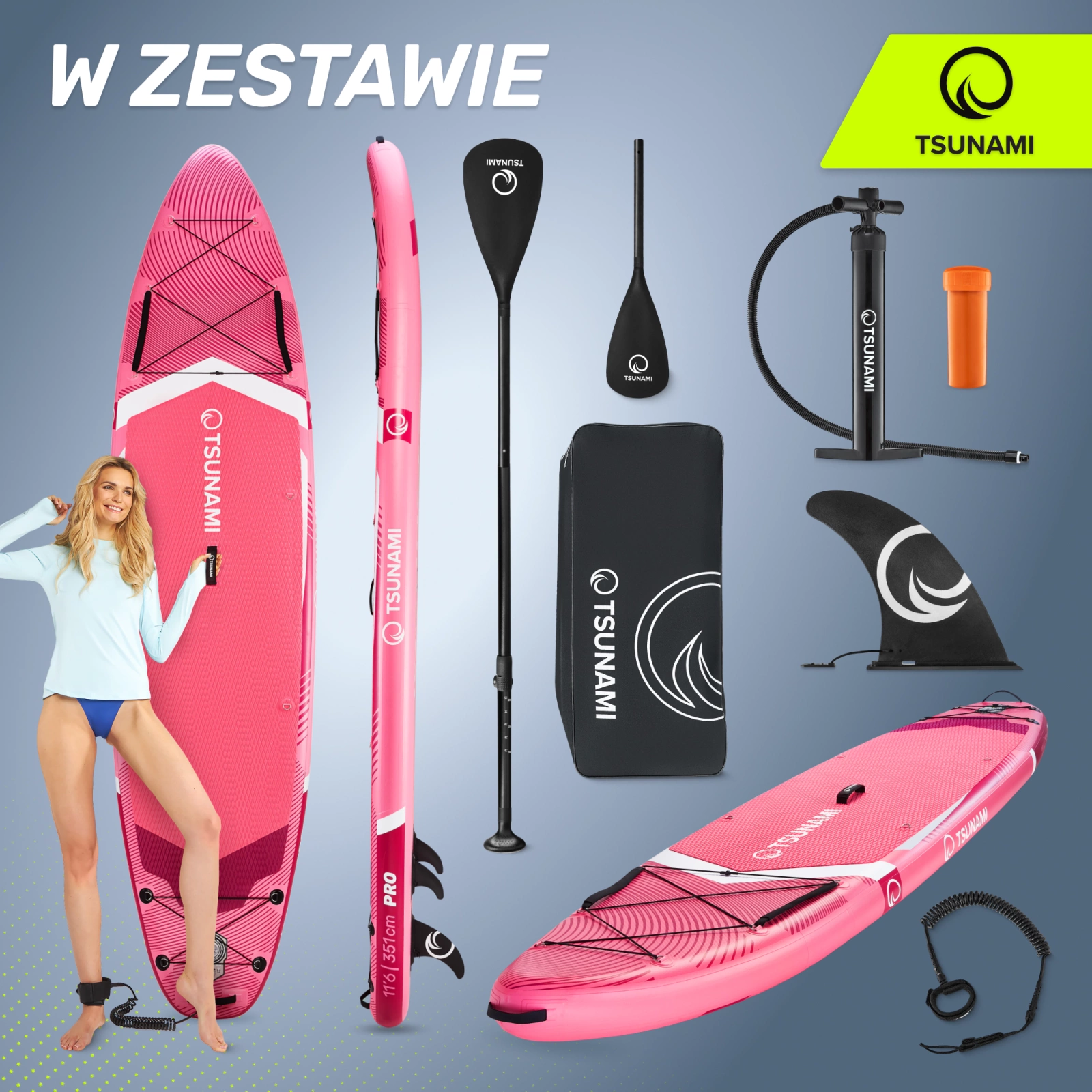 Deska SUP  paddle board 320 cm T08
