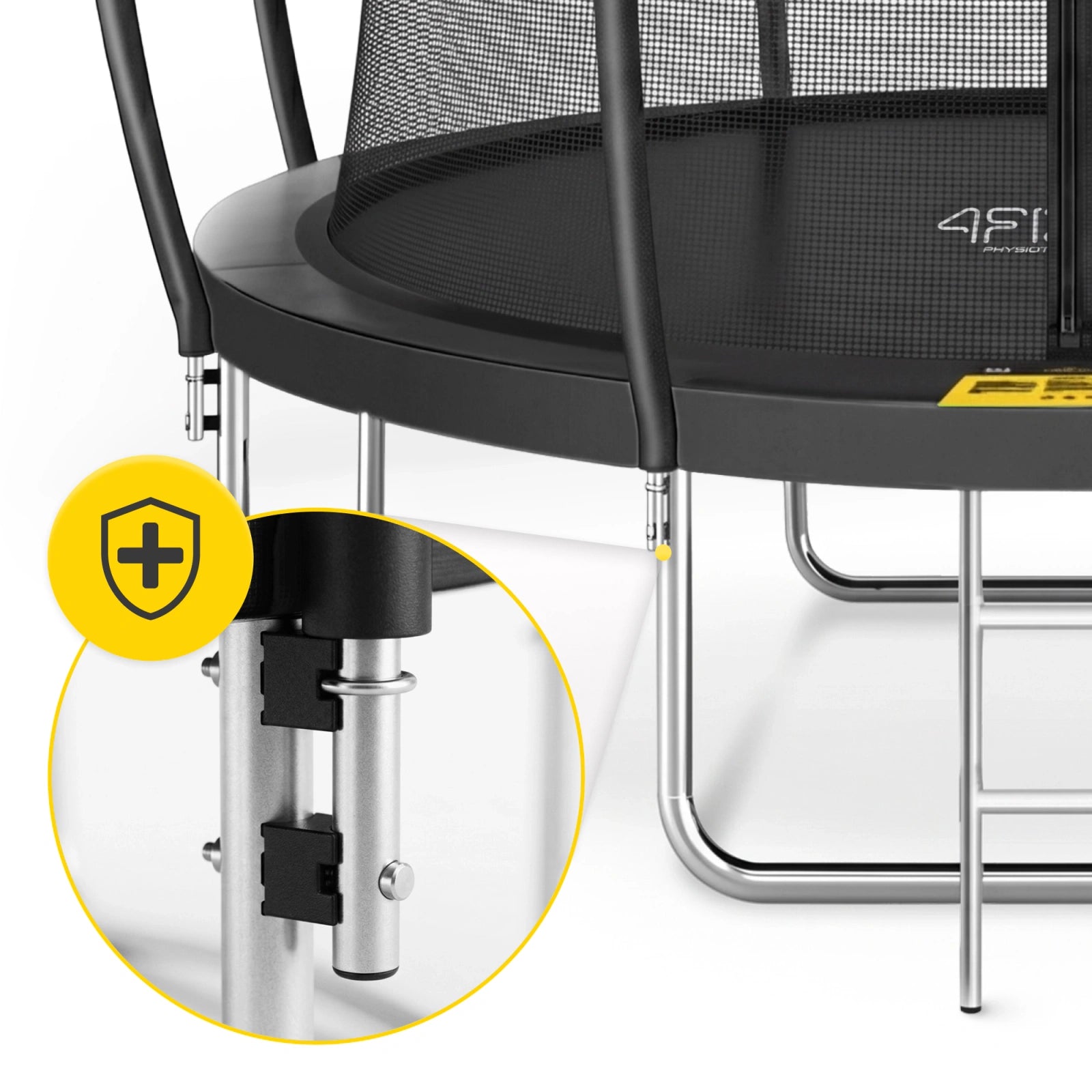 Trampolina ogrodowa dla dzieci PRO 374 cm 12FT