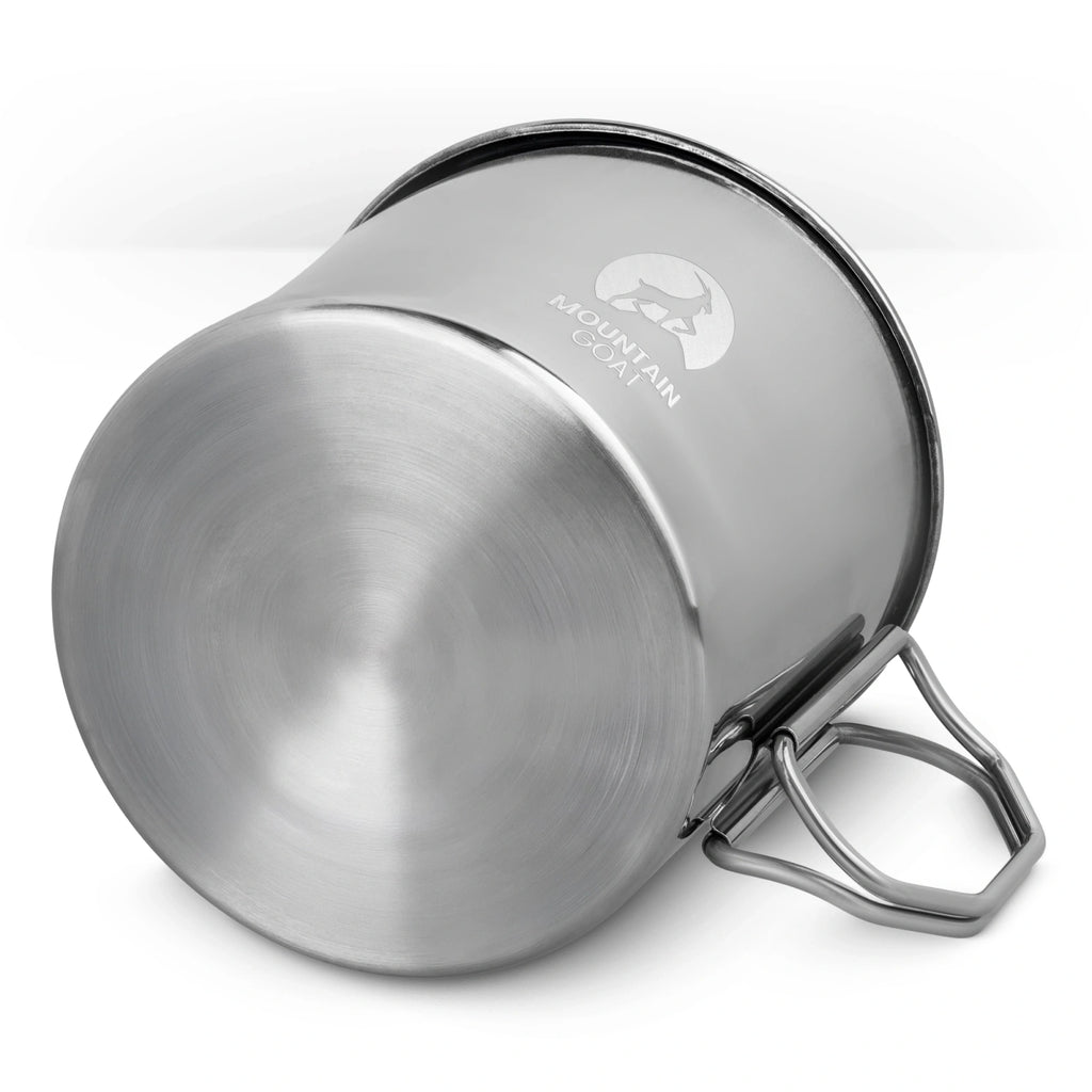 Stalowy kubek turystyczny  500 ml