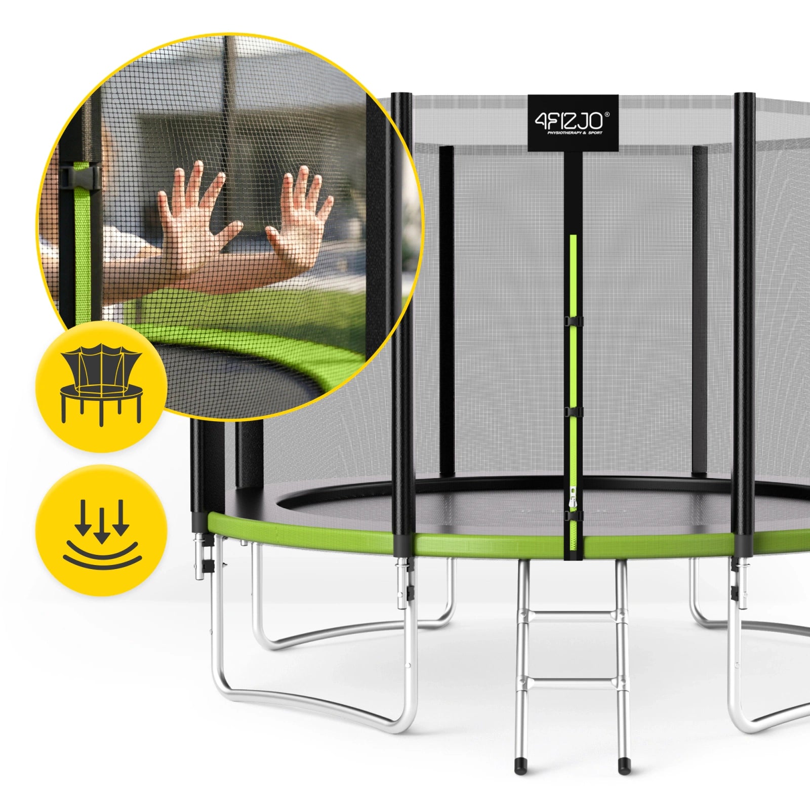Trampolina ogrodowa dla dzieci CLASSIC 374 cm 12FT