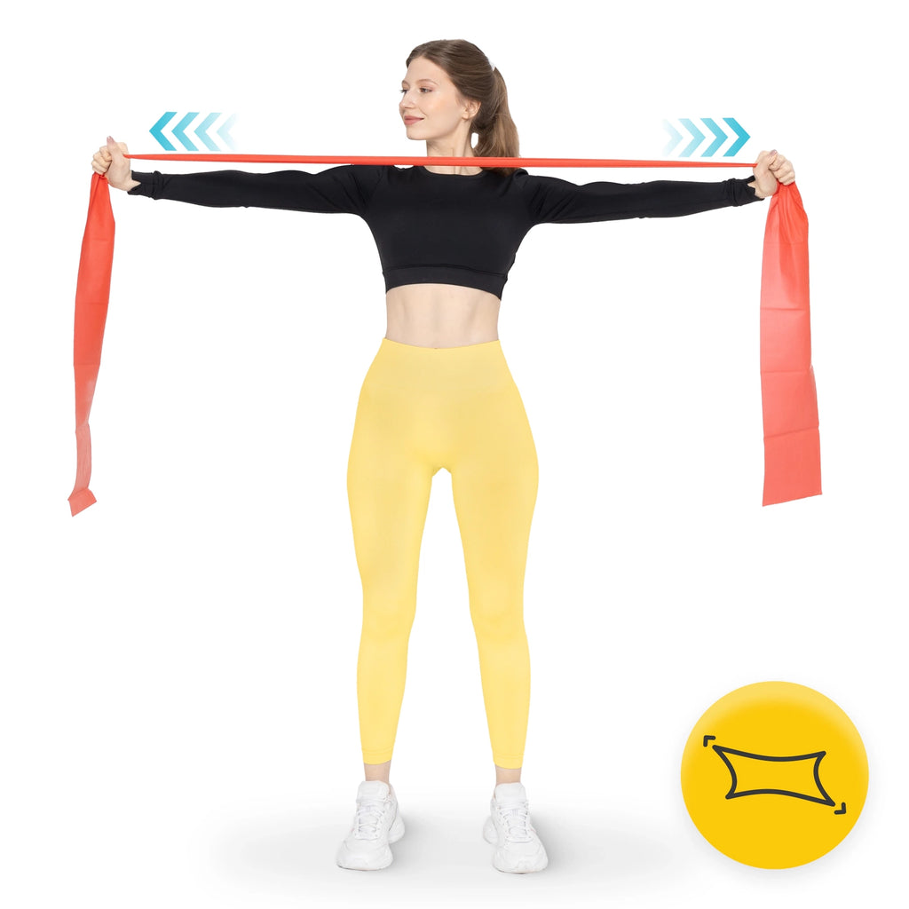 Taśma rehabilitacyjna FLAT BAND 1-2 kg