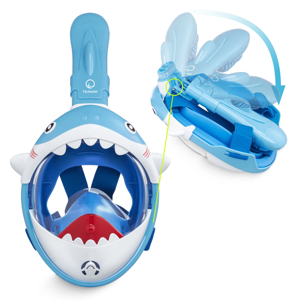 Maska do nurkowania dla dzieci  SHARK różowa