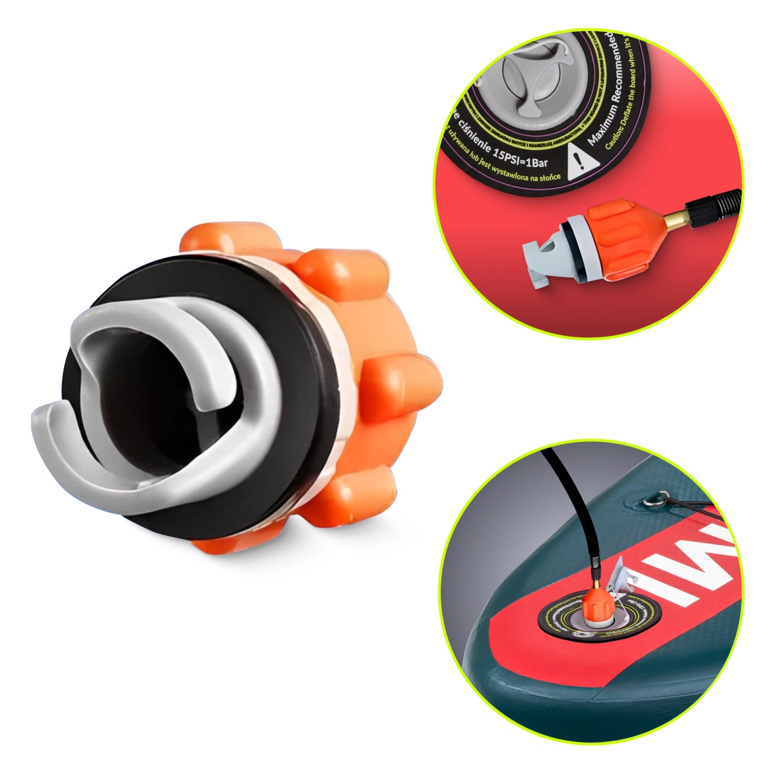 Adapter do pompowania deski SUP
