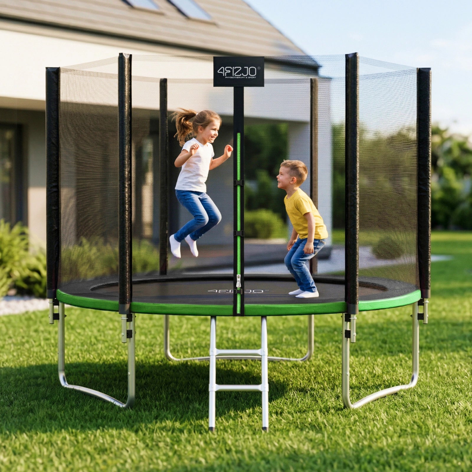 Trampolina ogrodowa dla dzieci CLASSIC 312 cm 10 FT
