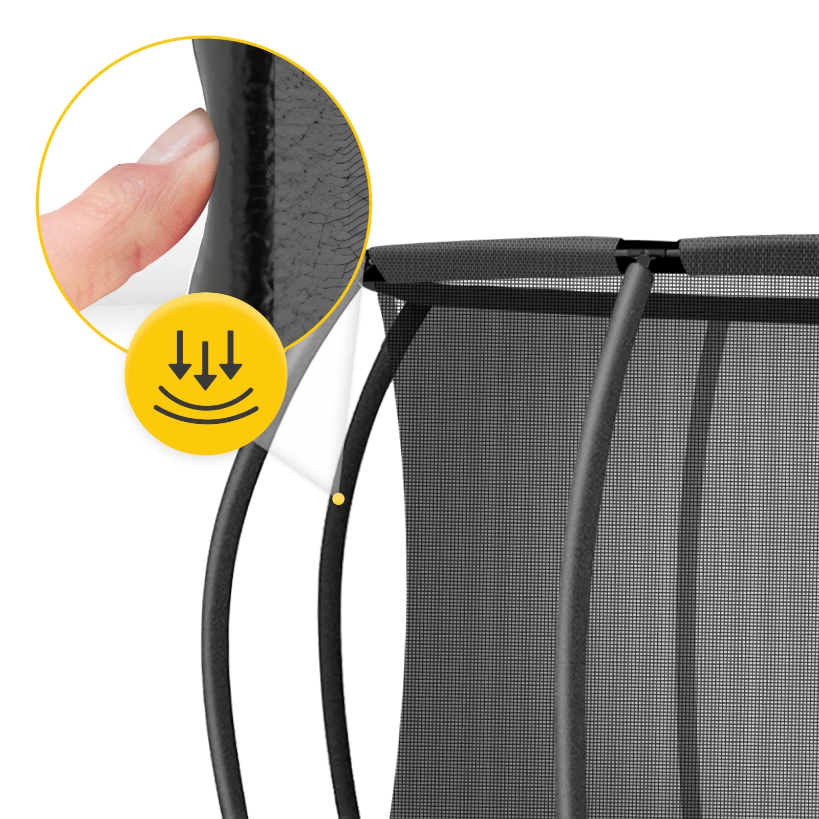 Trampolina ogrodowa dla dzieci PRO 496 cm 16FT