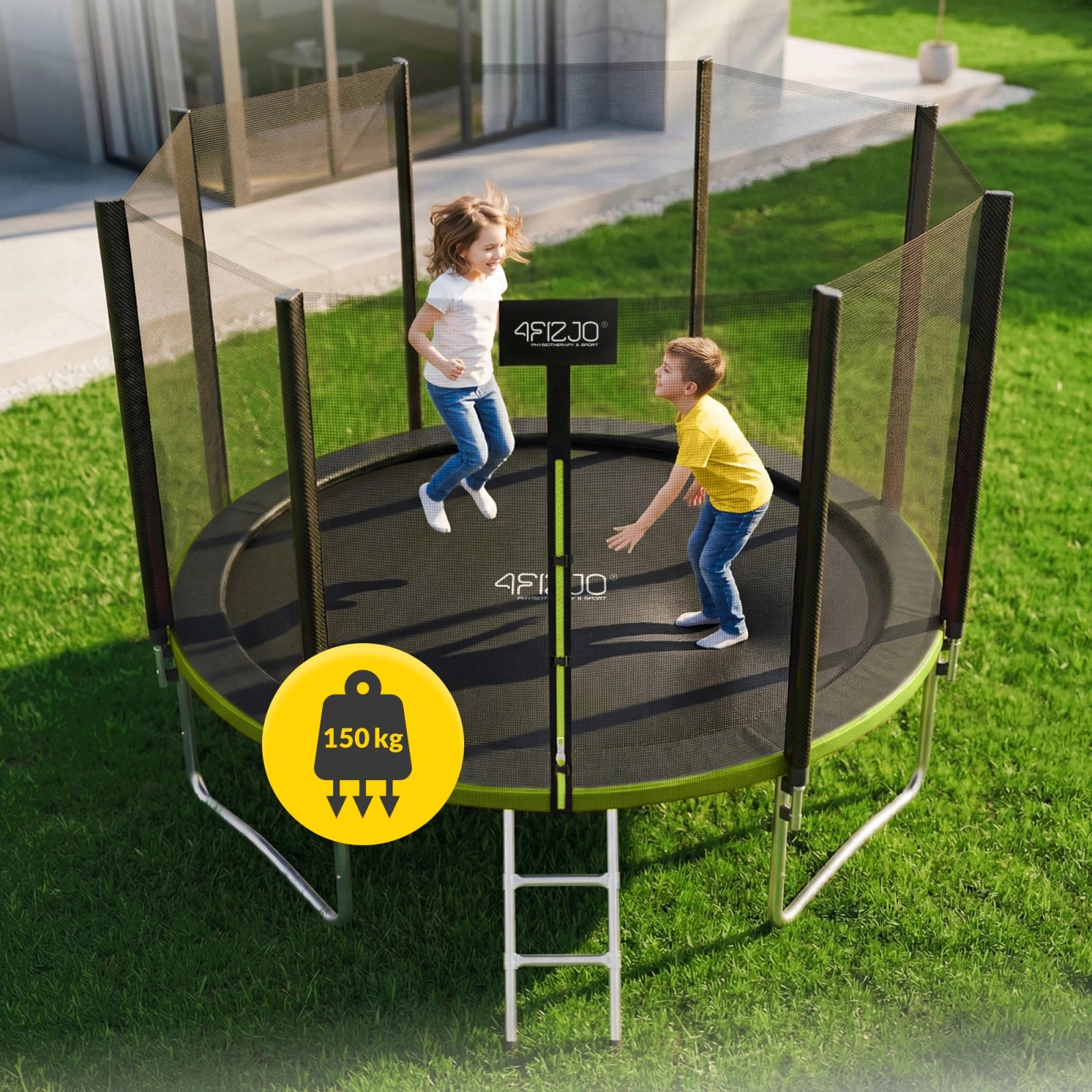 Trampolina ogrodowa dla dzieci CLASSIC 374 cm 12FT