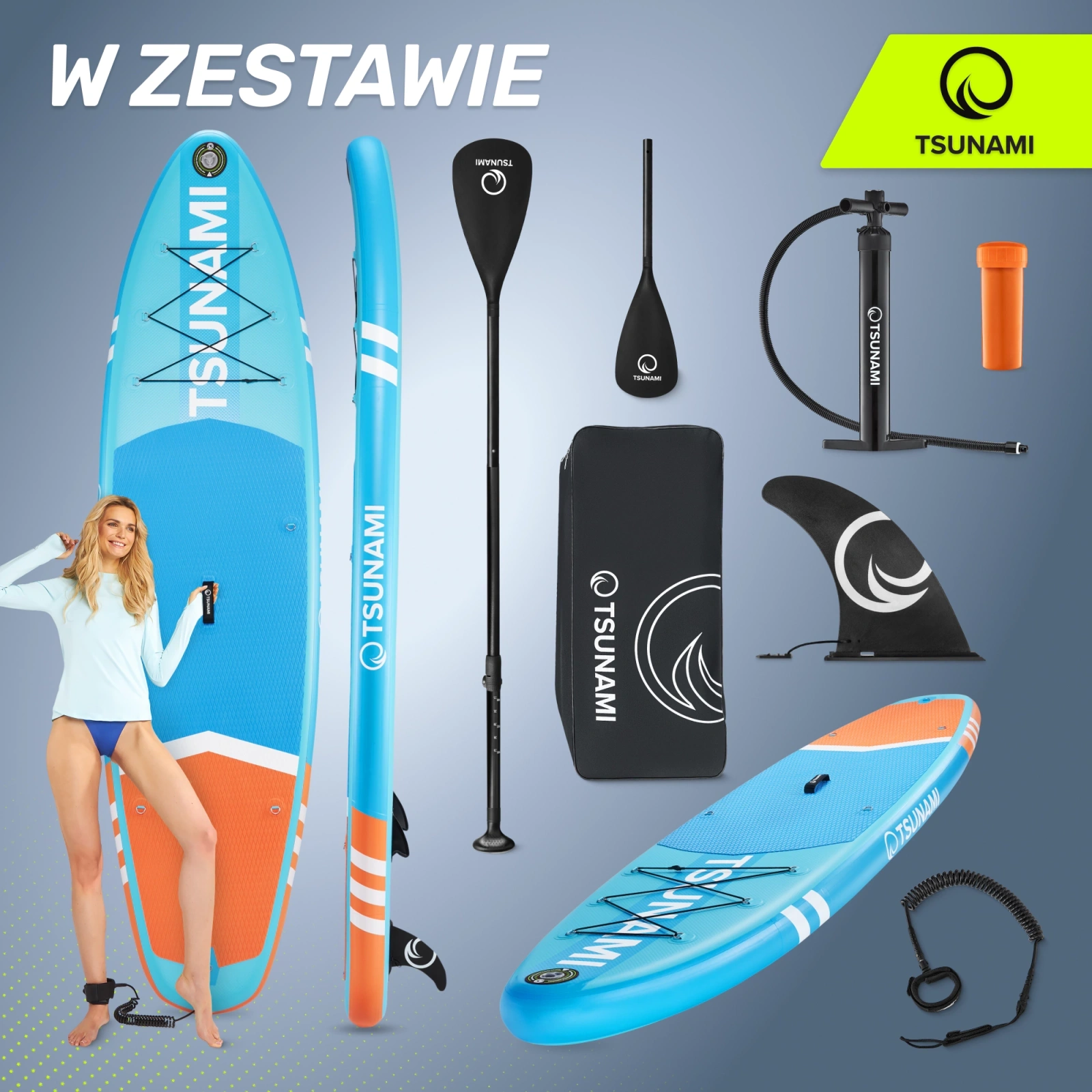Deska SUP  paddle board 320 cm T08