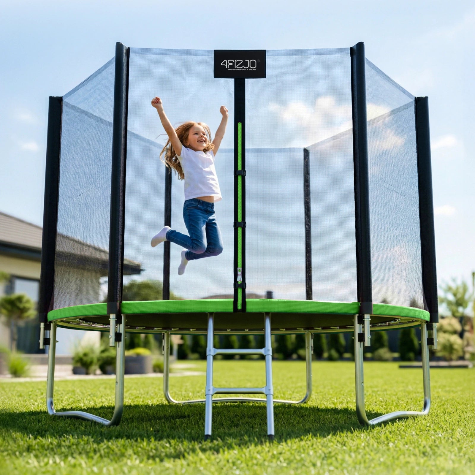 Trampolina ogrodowa dla dzieci CLASSIC 312 cm 10 FT