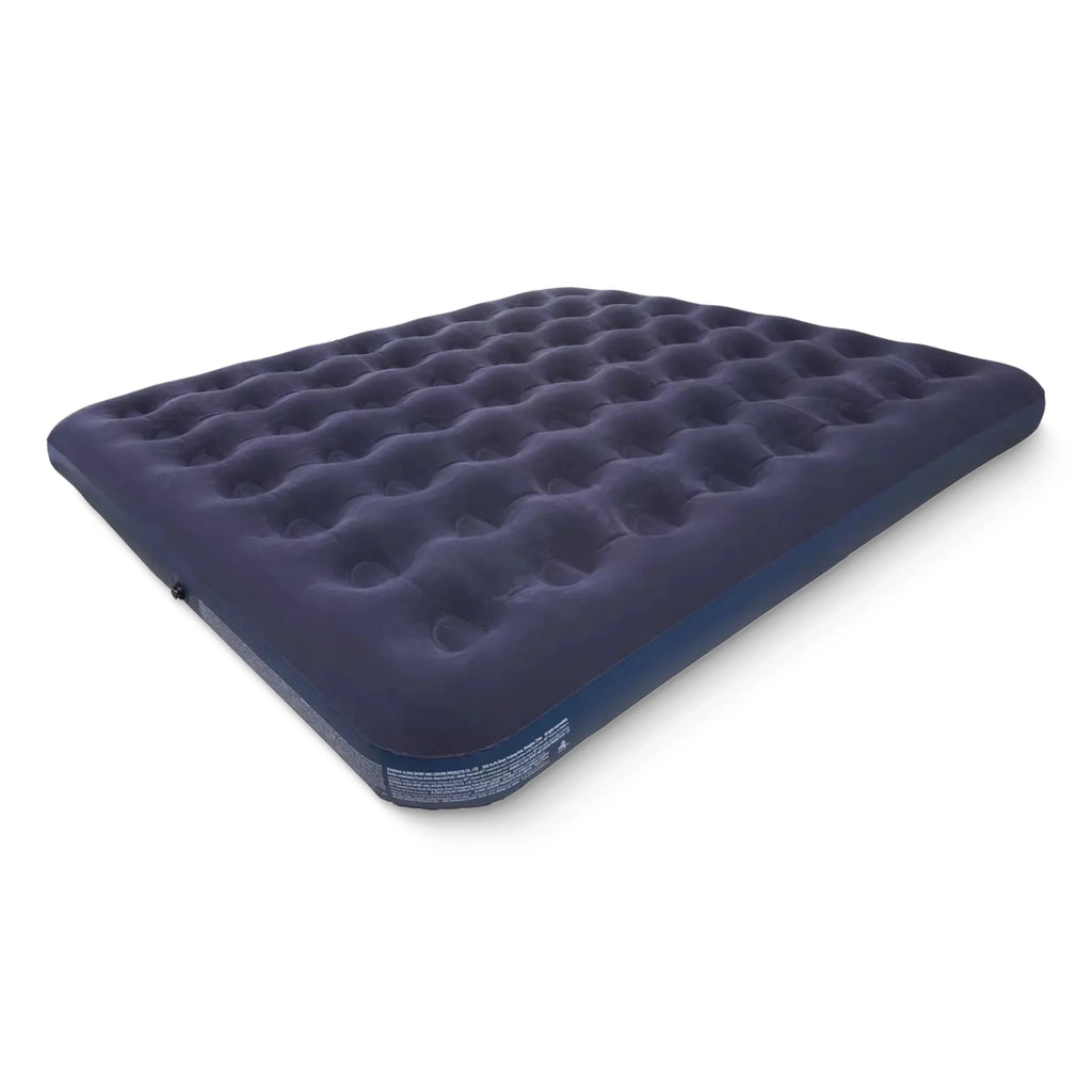 Materac dmuchany dwuosobowy  203 x 152 x 22 cm z pompką i poduszkami