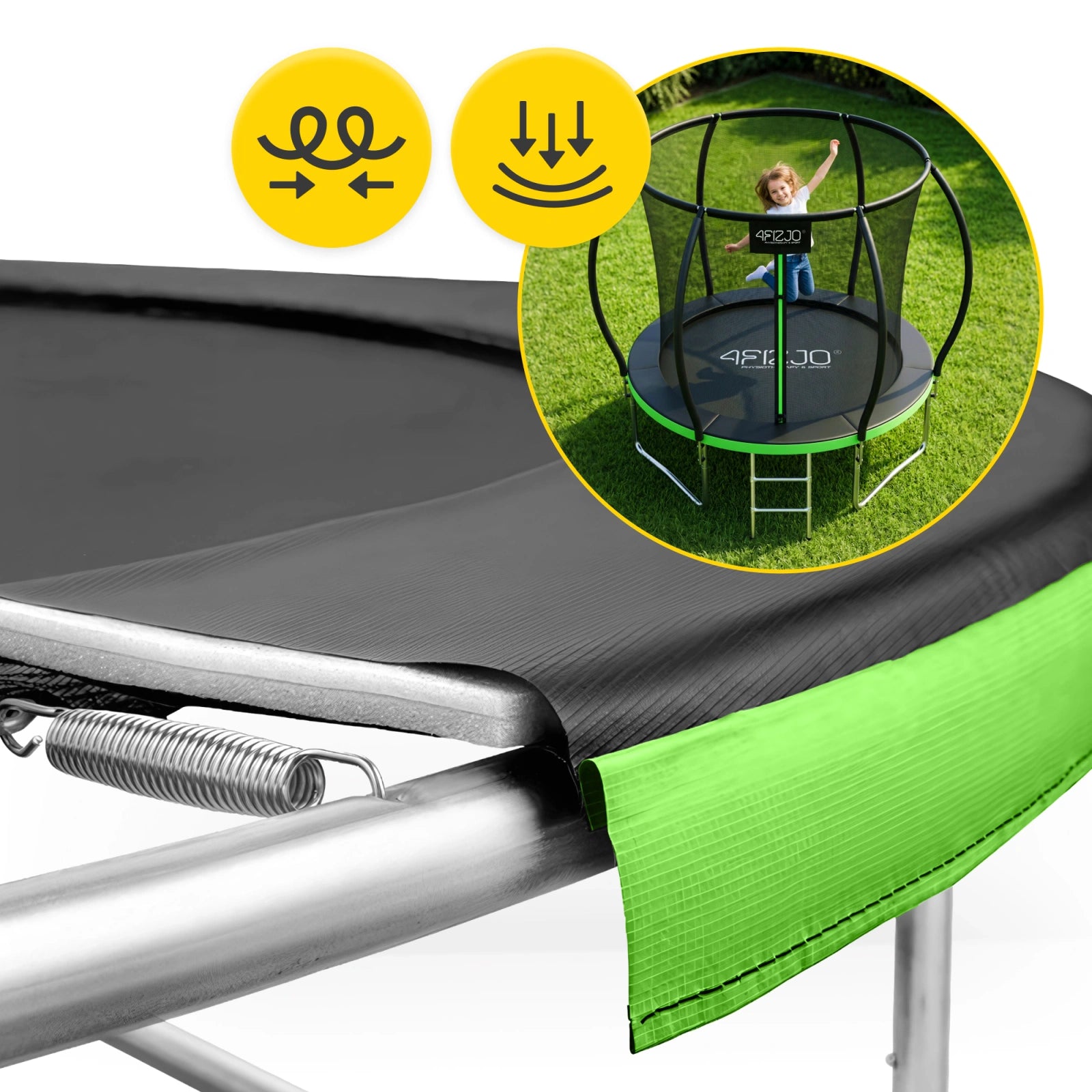 Trampolina ogrodowa dla dzieci PRO 183 cm 6FT