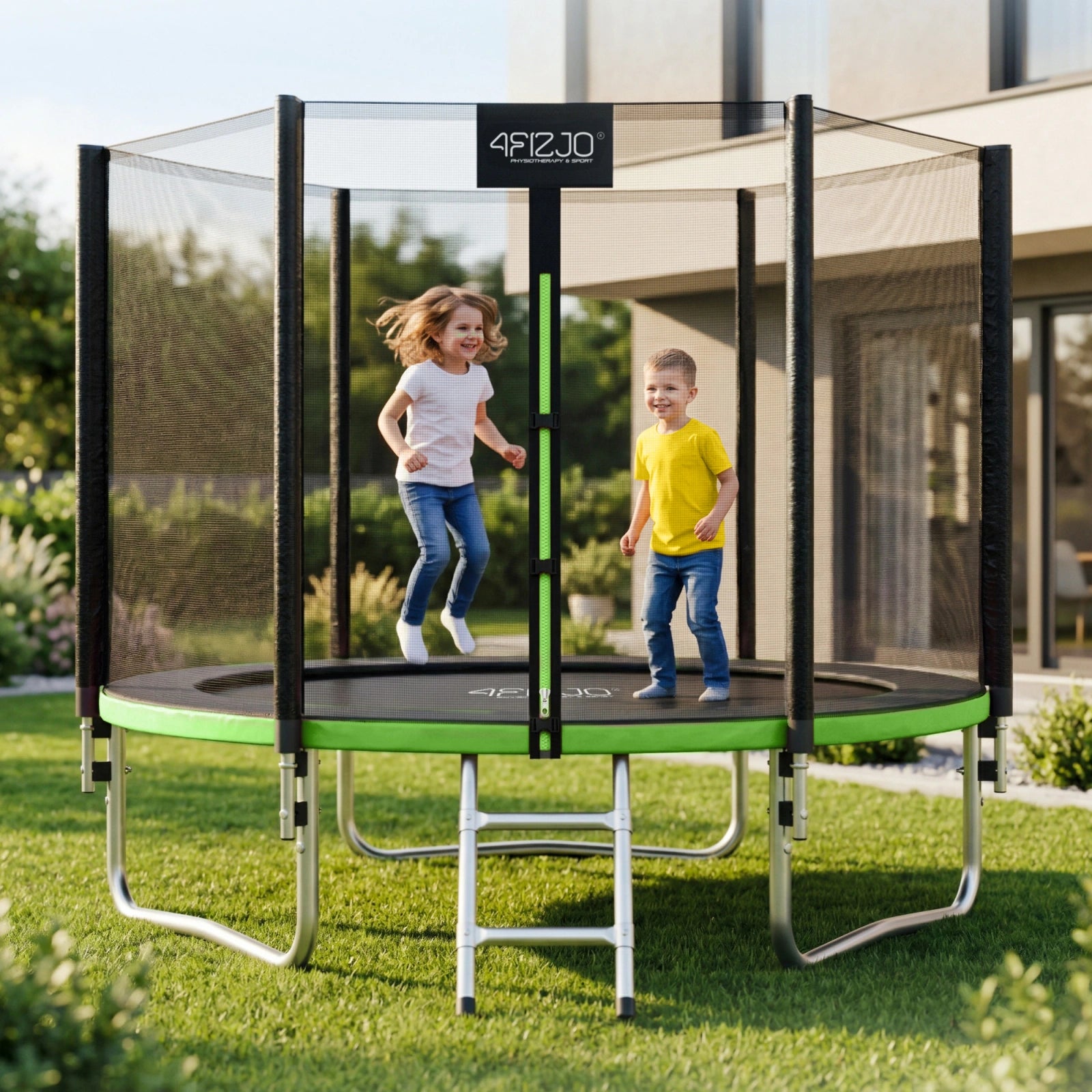 Trampolina ogrodowa dla dzieci CLASSIC 252cm 8FT