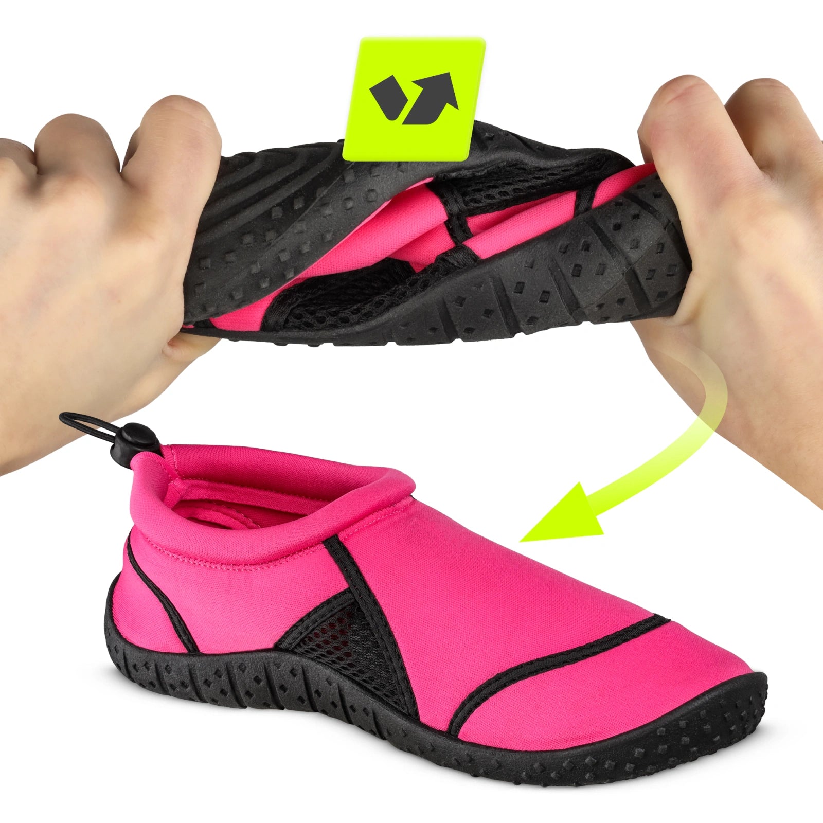 Buty do wody  Slip-on rozmiar 35 - różowe
