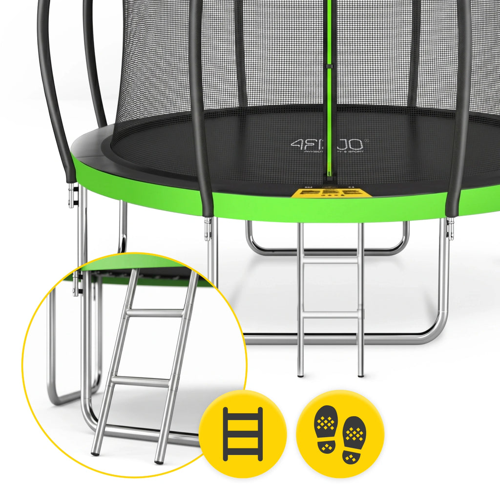 Trampolina ogrodowa dla dzieci PRO 374 cm 12FT