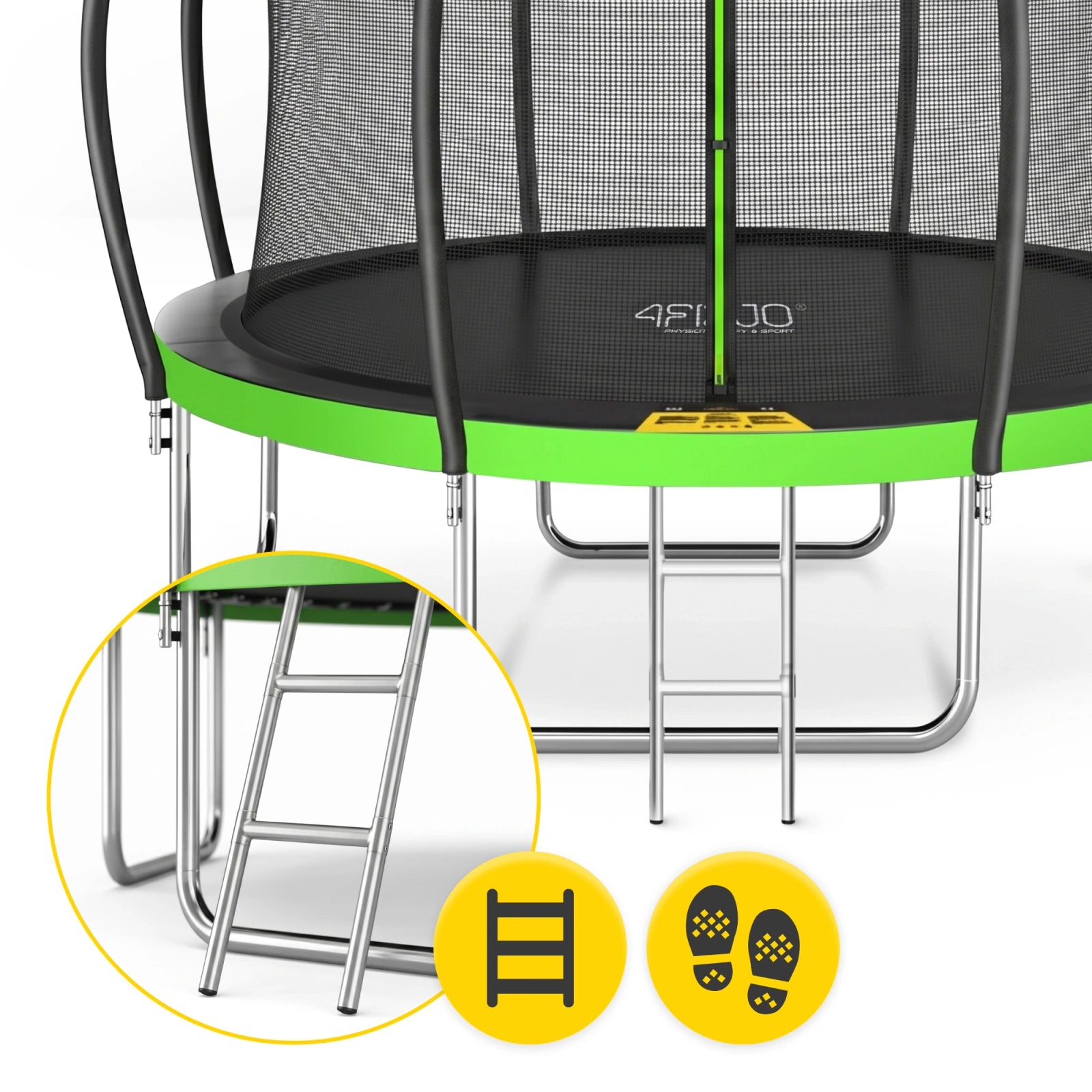 Trampolina ogrodowa dla dzieci PRO 374 cm 12FT
