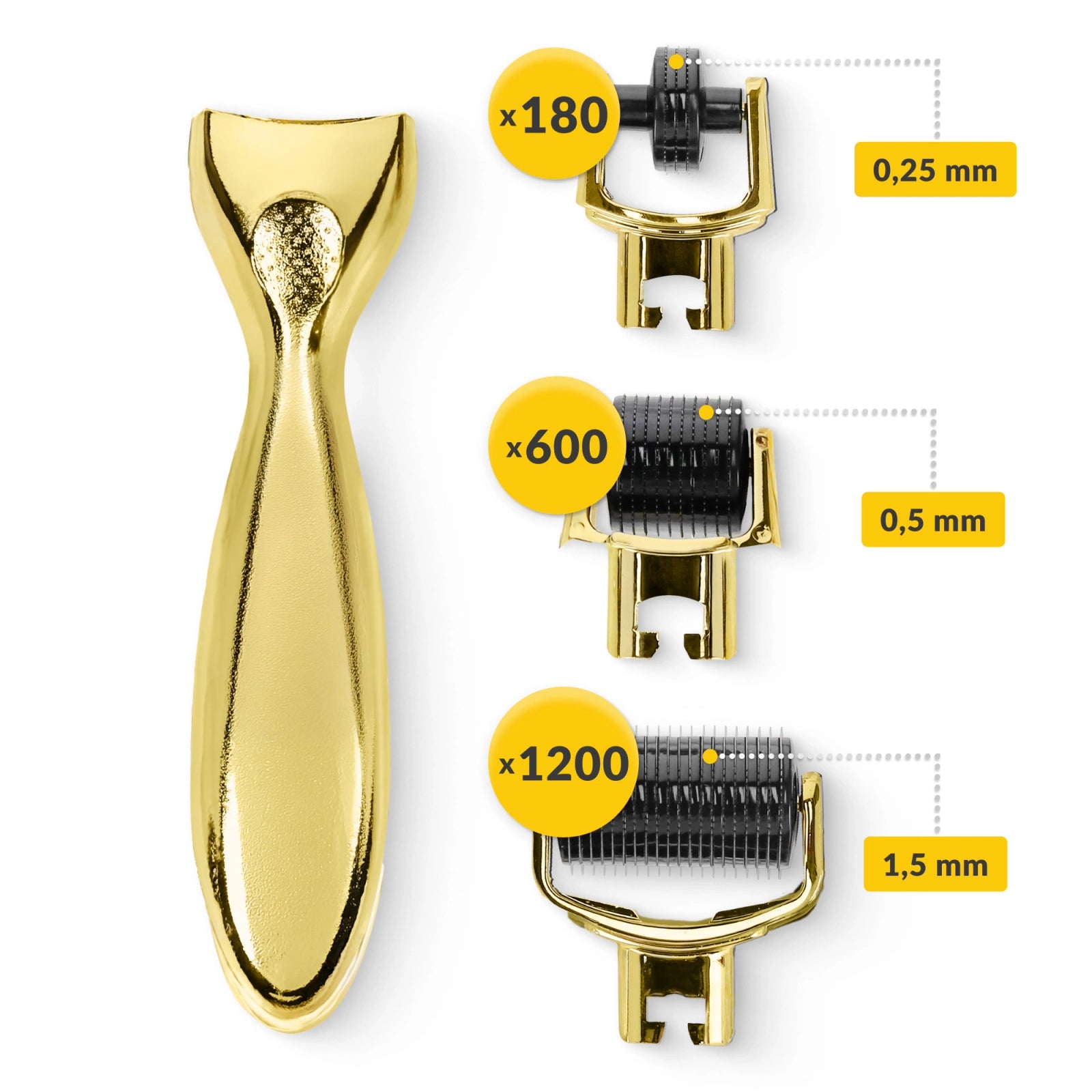 Zestaw roller DERMA 3w1