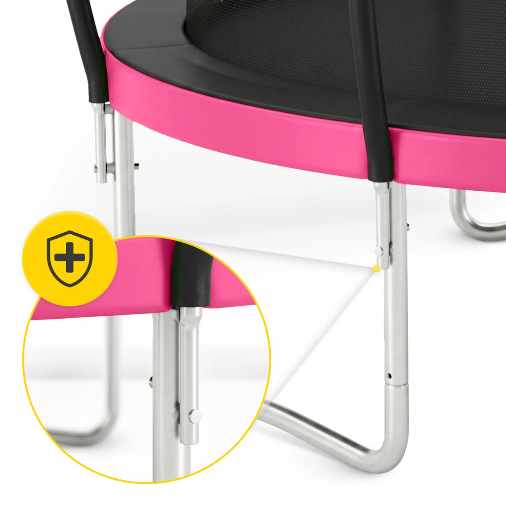 Trampolina ogrodowa dla dzieci PRO 252cm 8FT