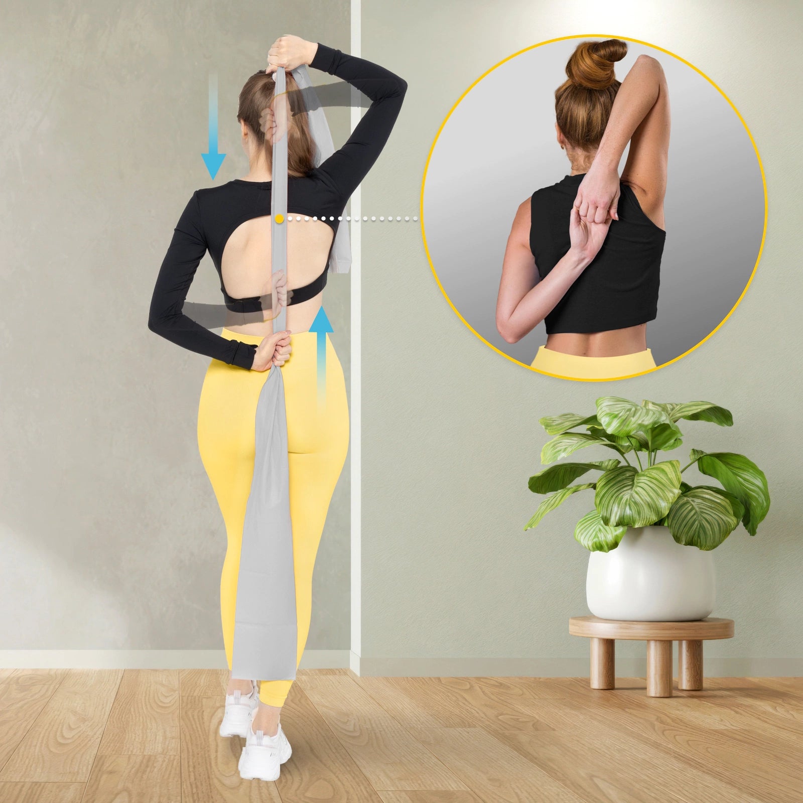 Taśma rehabilitacyjna FLAT BAND 1-2 kg