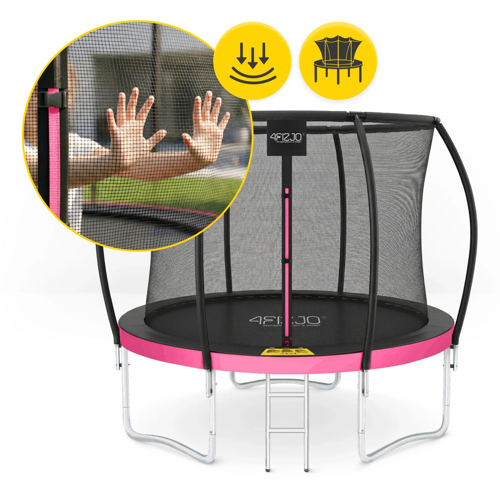 Trampolina ogrodowa dla dzieci PRO 252cm 8FT