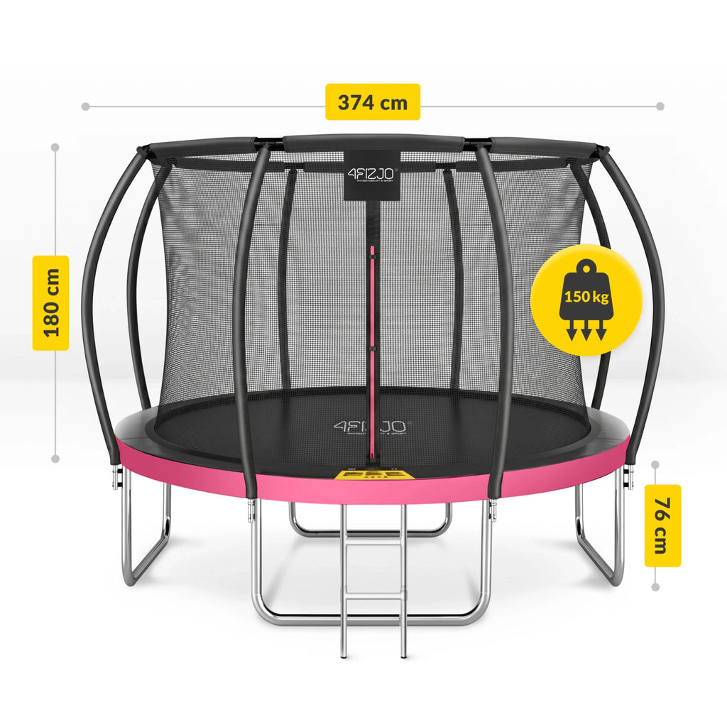 Trampolina ogrodowa dla dzieci PRO 366 cm 12FT