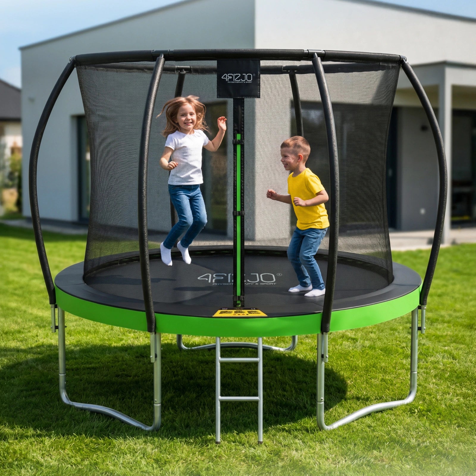 Trampolina ogrodowa dla dzieci PRO 252 cm 8FT