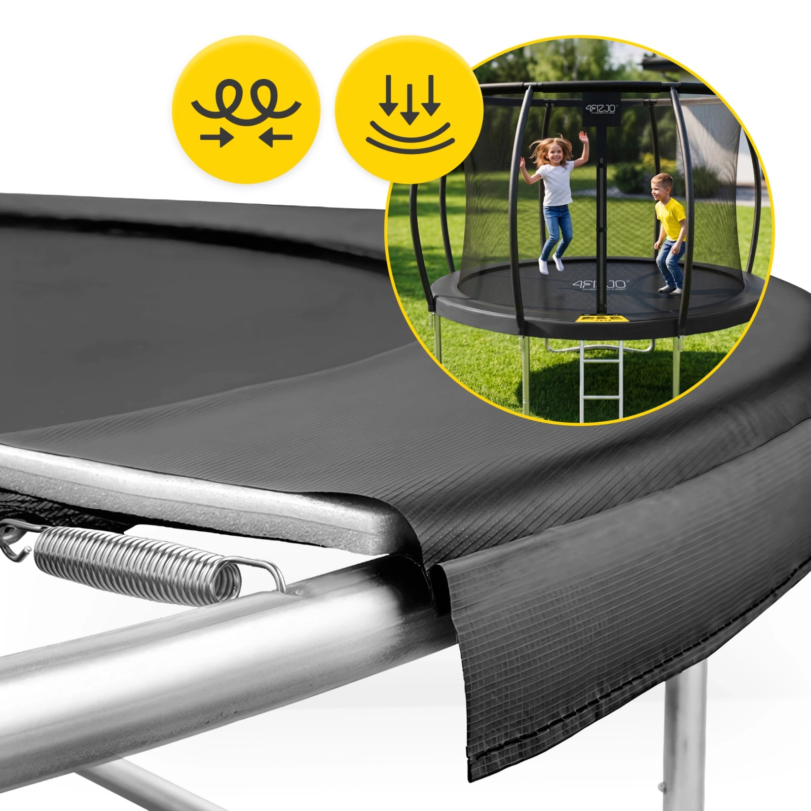 Trampolina ogrodowa dla dzieci PRO 312cm 10FT