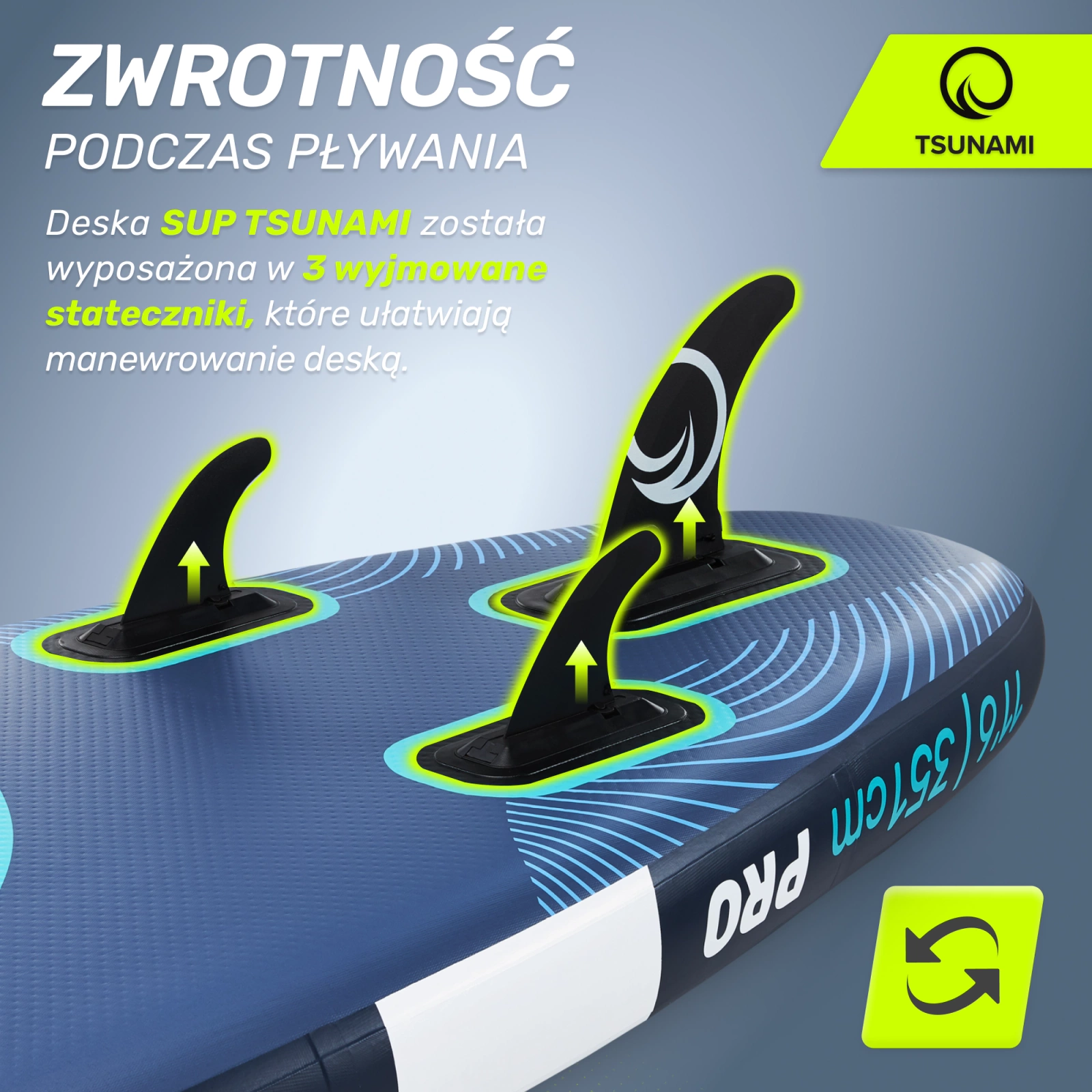 Deska SUP PRO  paddle board 350 cm T12