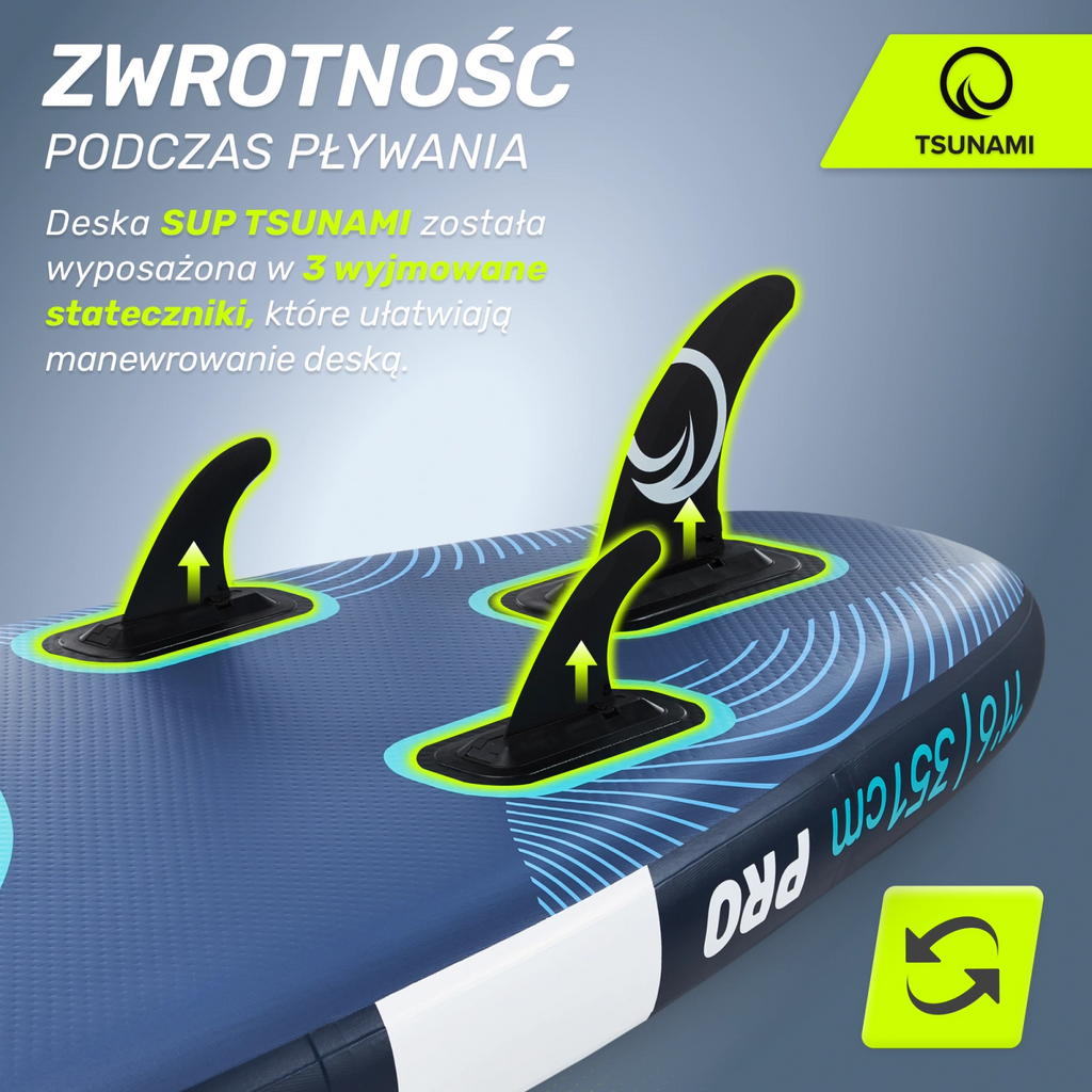 Deska SUP PRO  paddle board 350 cm T10