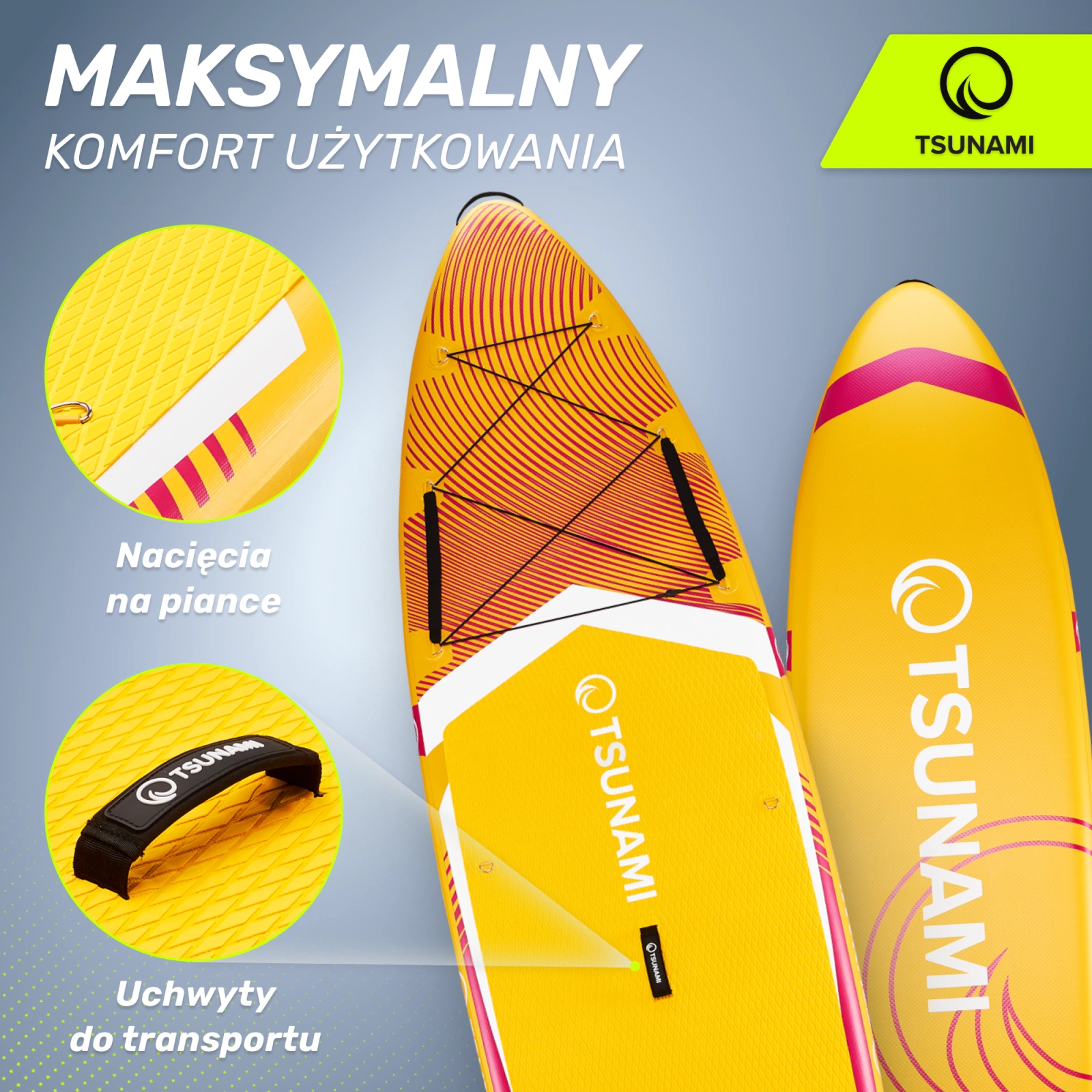 Deska SUP  paddle board 350 cm T03