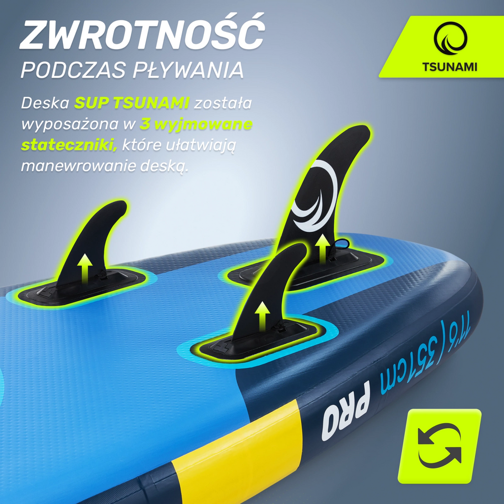 Deska SUP PRO  paddle board 350 cm T13