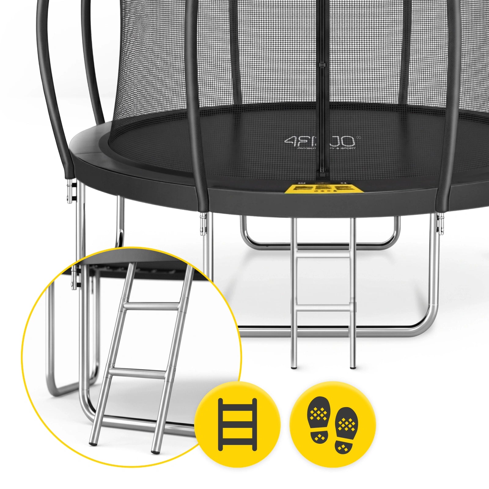 Trampolina ogrodowa dla dzieci PRO 366 cm 12FT
