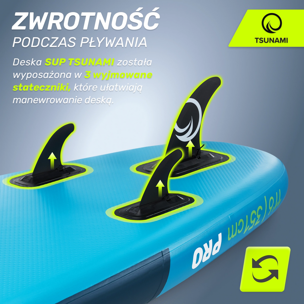 Deska SUP PRO  paddle board 350 cm T14