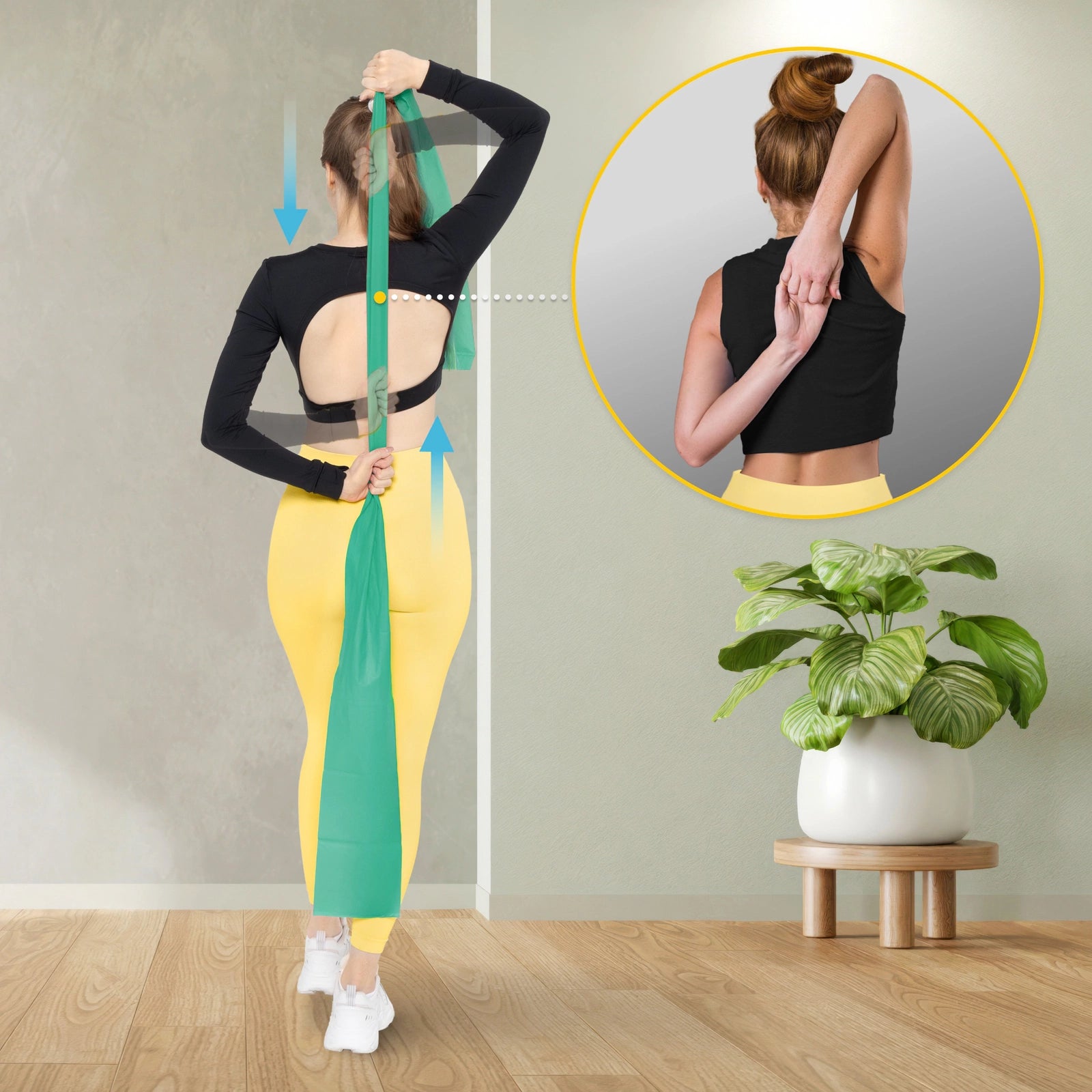 Taśma rehabilitacyjna FLAT BAND 1-2 kg