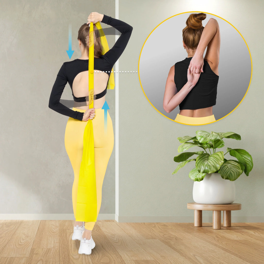 Taśma rehabilitacyjna FLAT BAND 1-2 kg